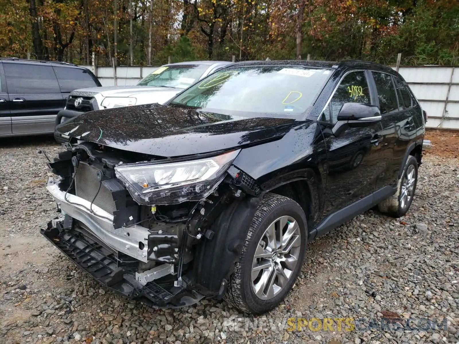 2 Photograph of a damaged car 2T3C1RFV1KC012563 TOYOTA RAV4 2019