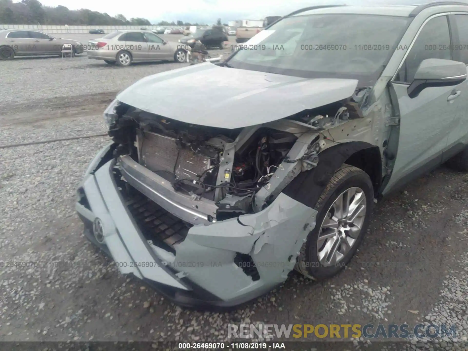 6 Photograph of a damaged car 2T3C1RFV1KW002209 TOYOTA RAV4 2019