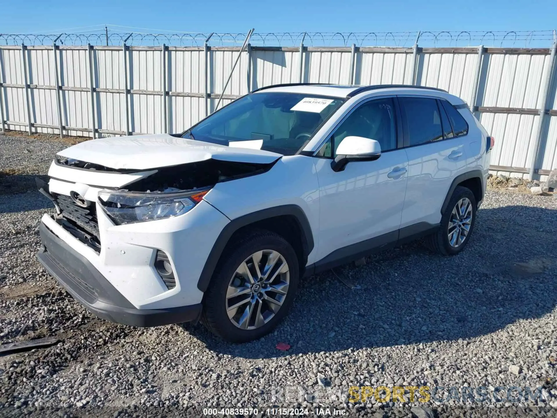 2 Photograph of a damaged car 2T3C1RFV1KW016904 TOYOTA RAV4 2019