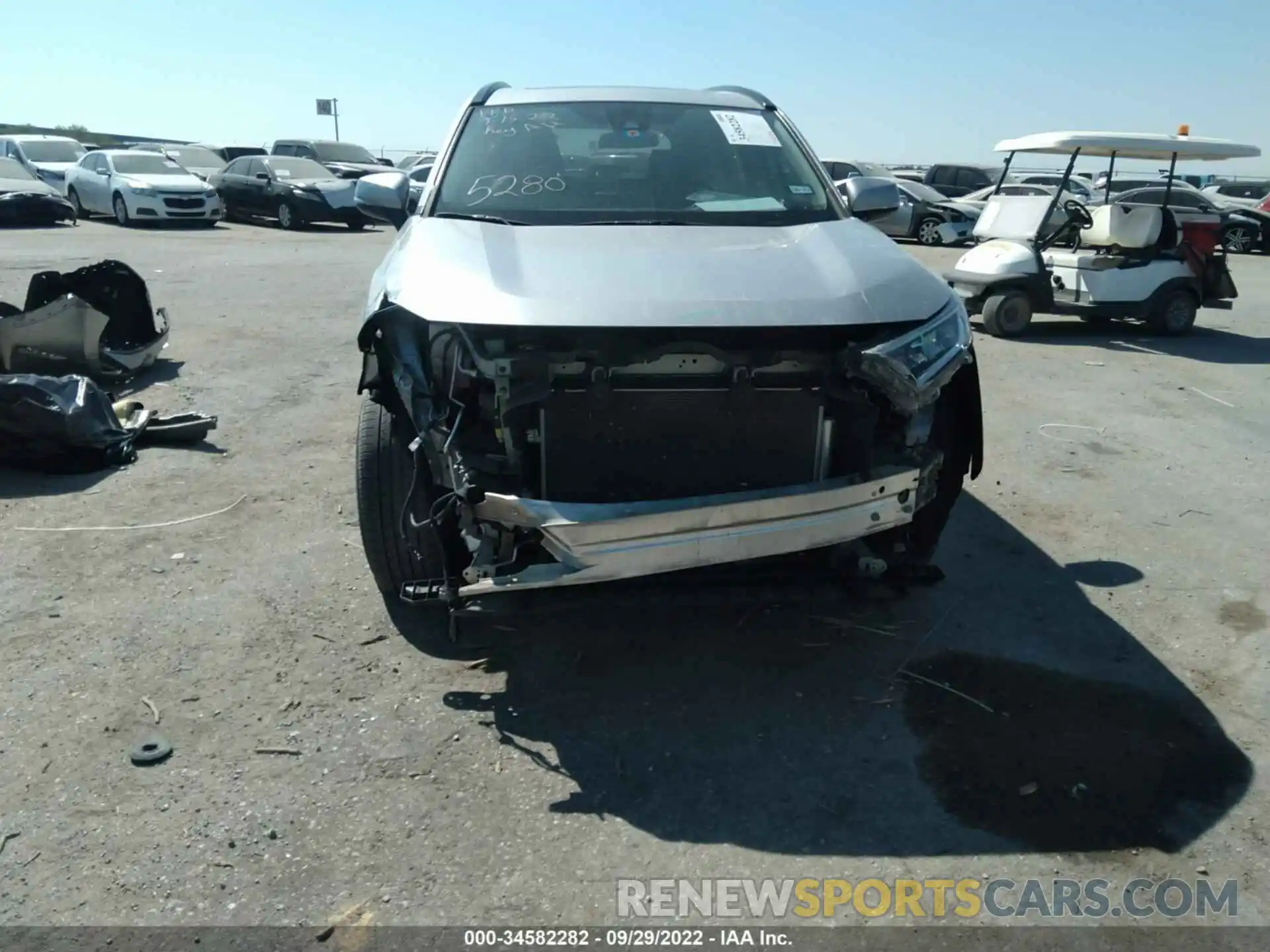 6 Photograph of a damaged car 2T3C1RFV1KW025280 TOYOTA RAV4 2019