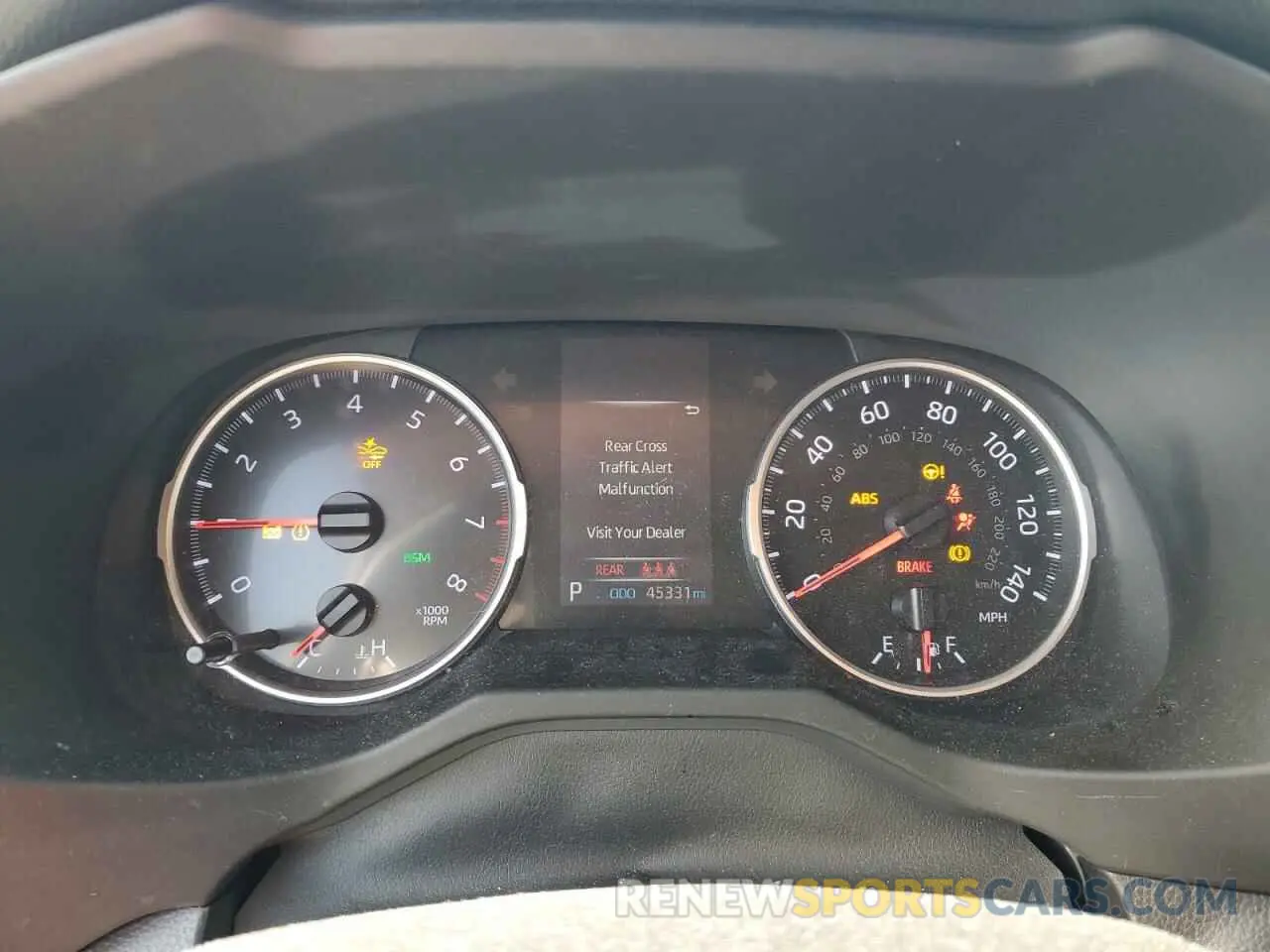 9 Photograph of a damaged car 2T3C1RFV1KW044010 TOYOTA RAV4 2019