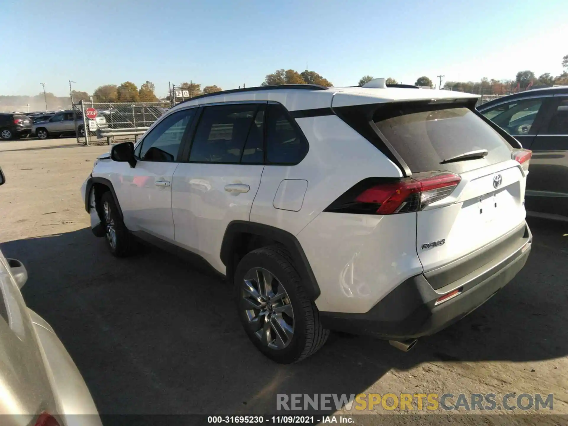 3 Photograph of a damaged car 2T3C1RFV2KC018579 TOYOTA RAV4 2019