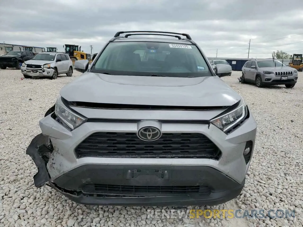 5 Photograph of a damaged car 2T3C1RFV2KC022891 TOYOTA RAV4 2019
