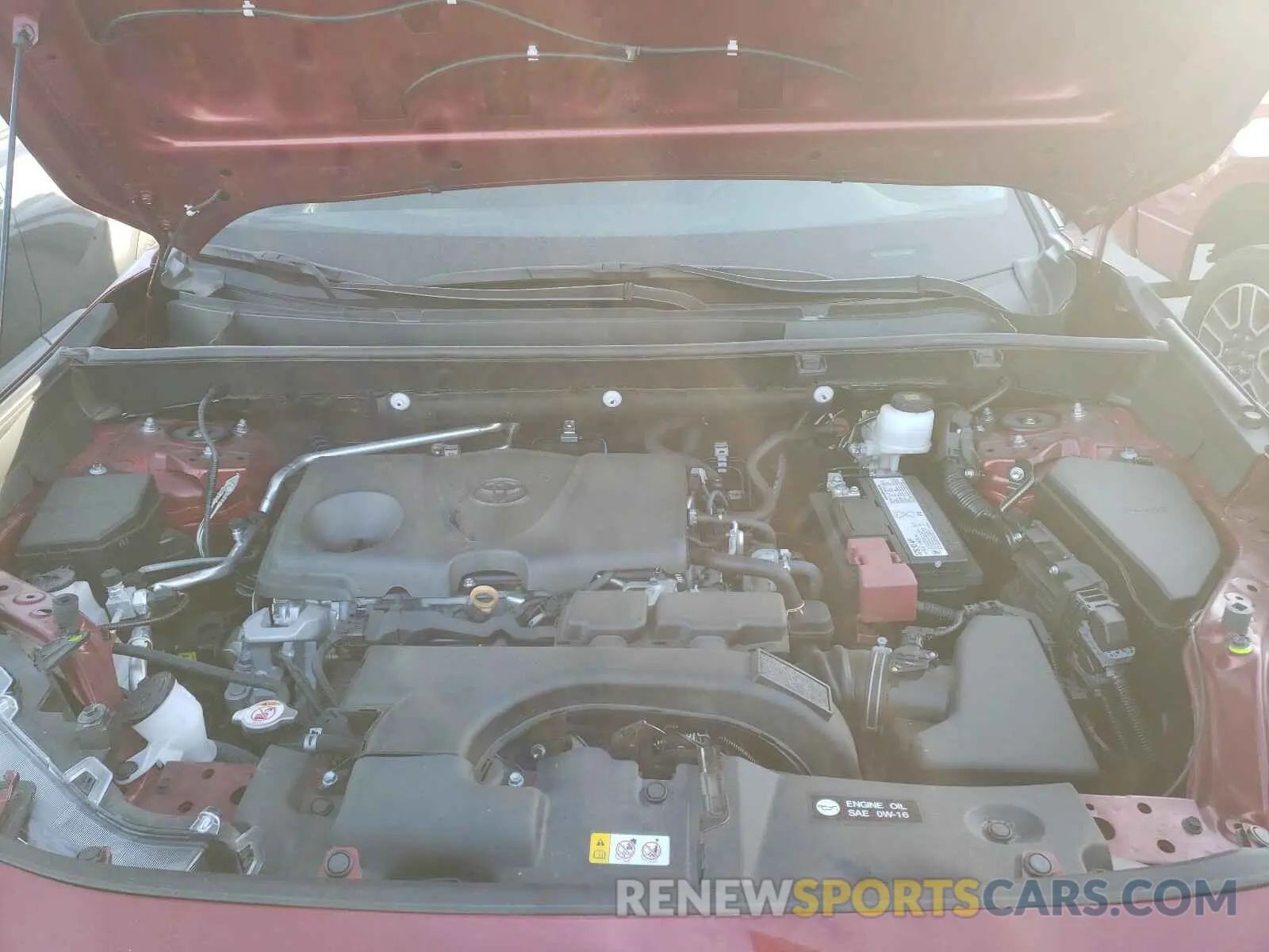 7 Photograph of a damaged car 2T3C1RFV2KW040645 TOYOTA RAV4 2019