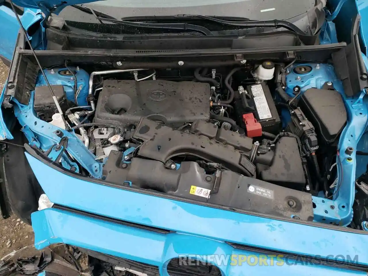 7 Photograph of a damaged car 2T3C1RFV2KW055338 TOYOTA RAV4 2019