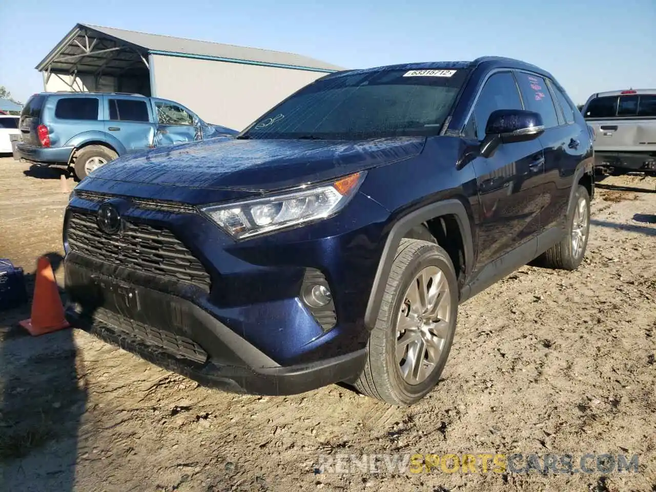 2 Photograph of a damaged car 2T3C1RFV3KW020047 TOYOTA RAV4 2019