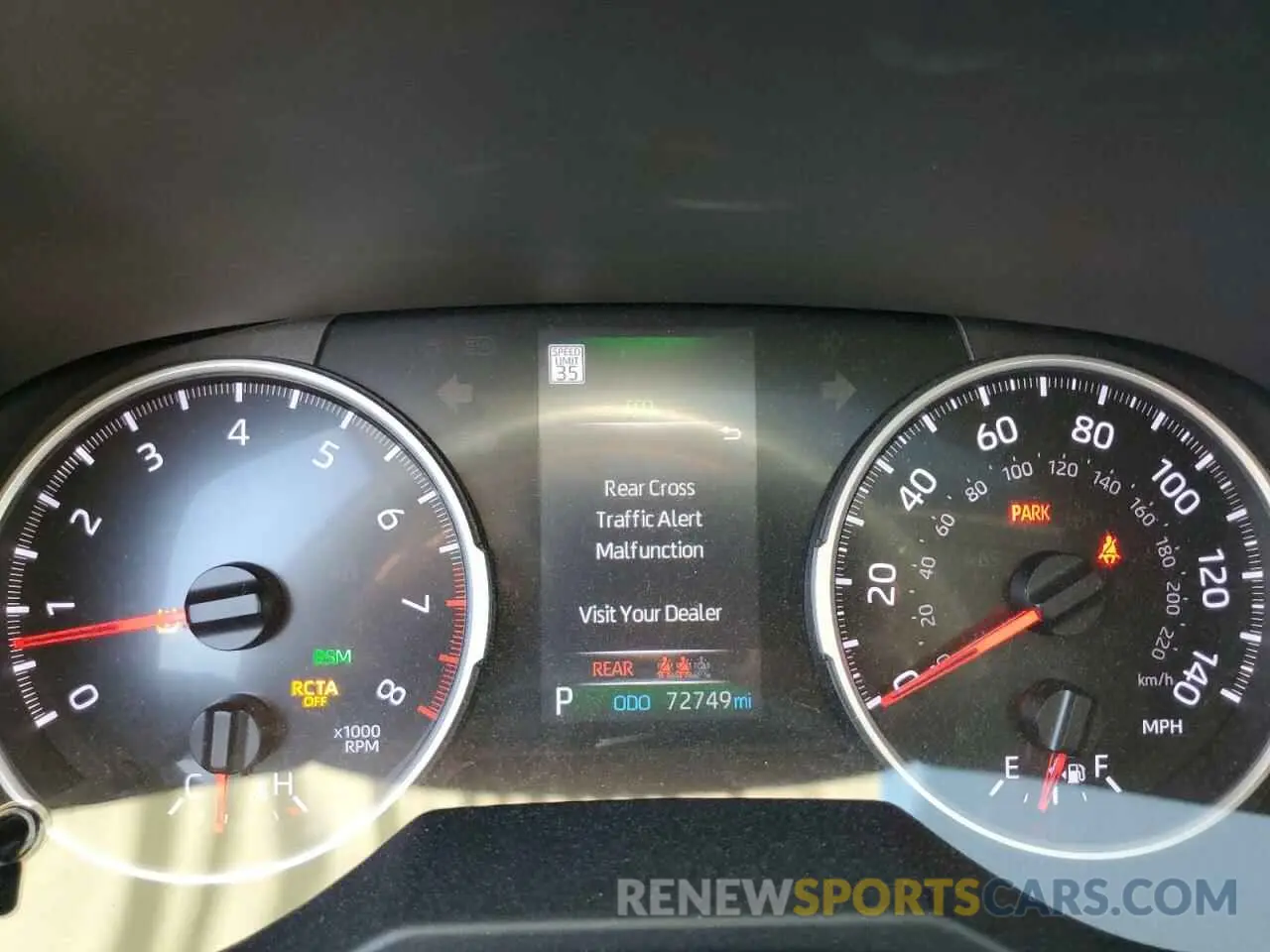 9 Photograph of a damaged car 2T3C1RFV3KW024986 TOYOTA RAV4 2019