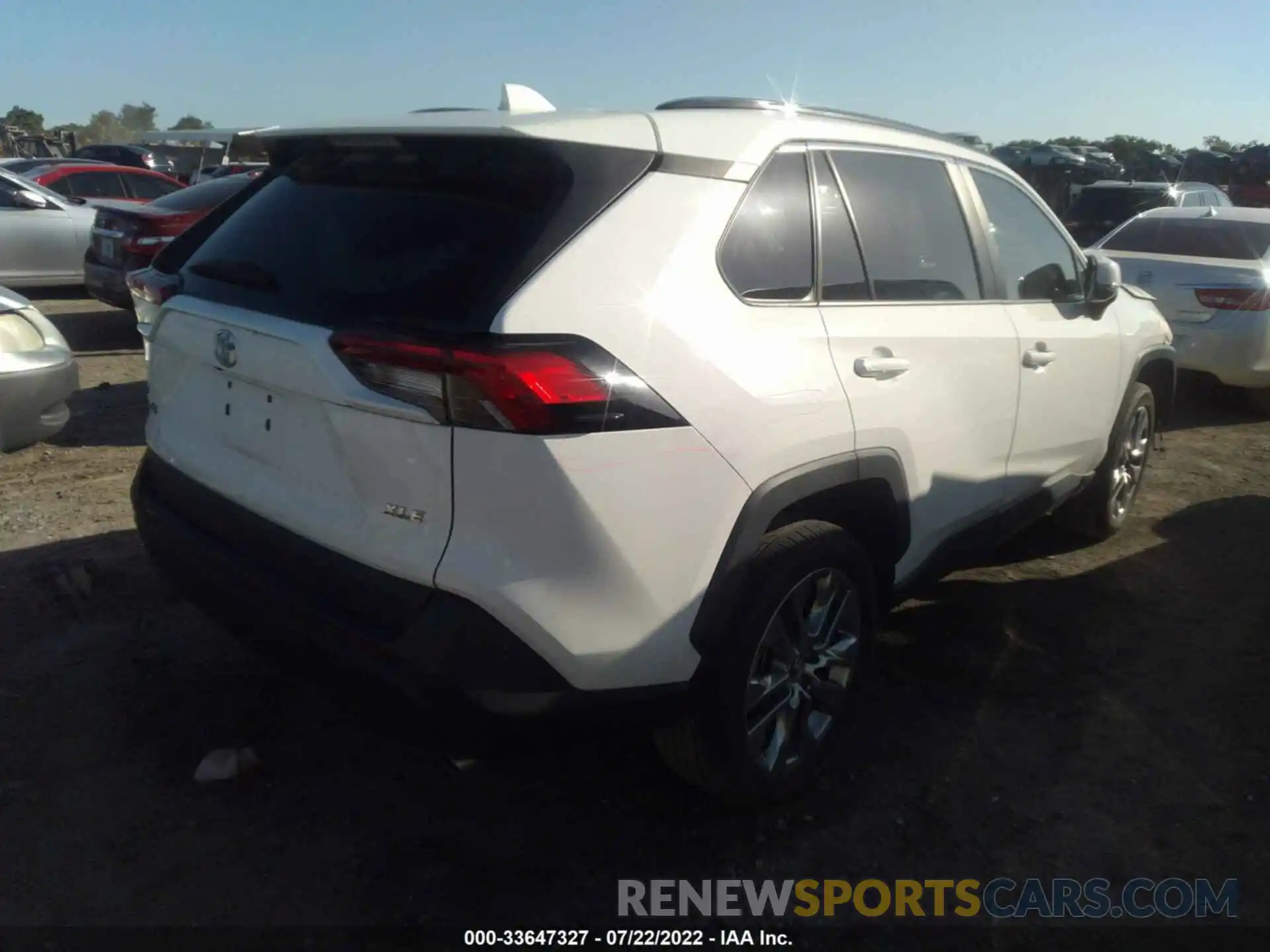 4 Photograph of a damaged car 2T3C1RFV3KW026396 TOYOTA RAV4 2019