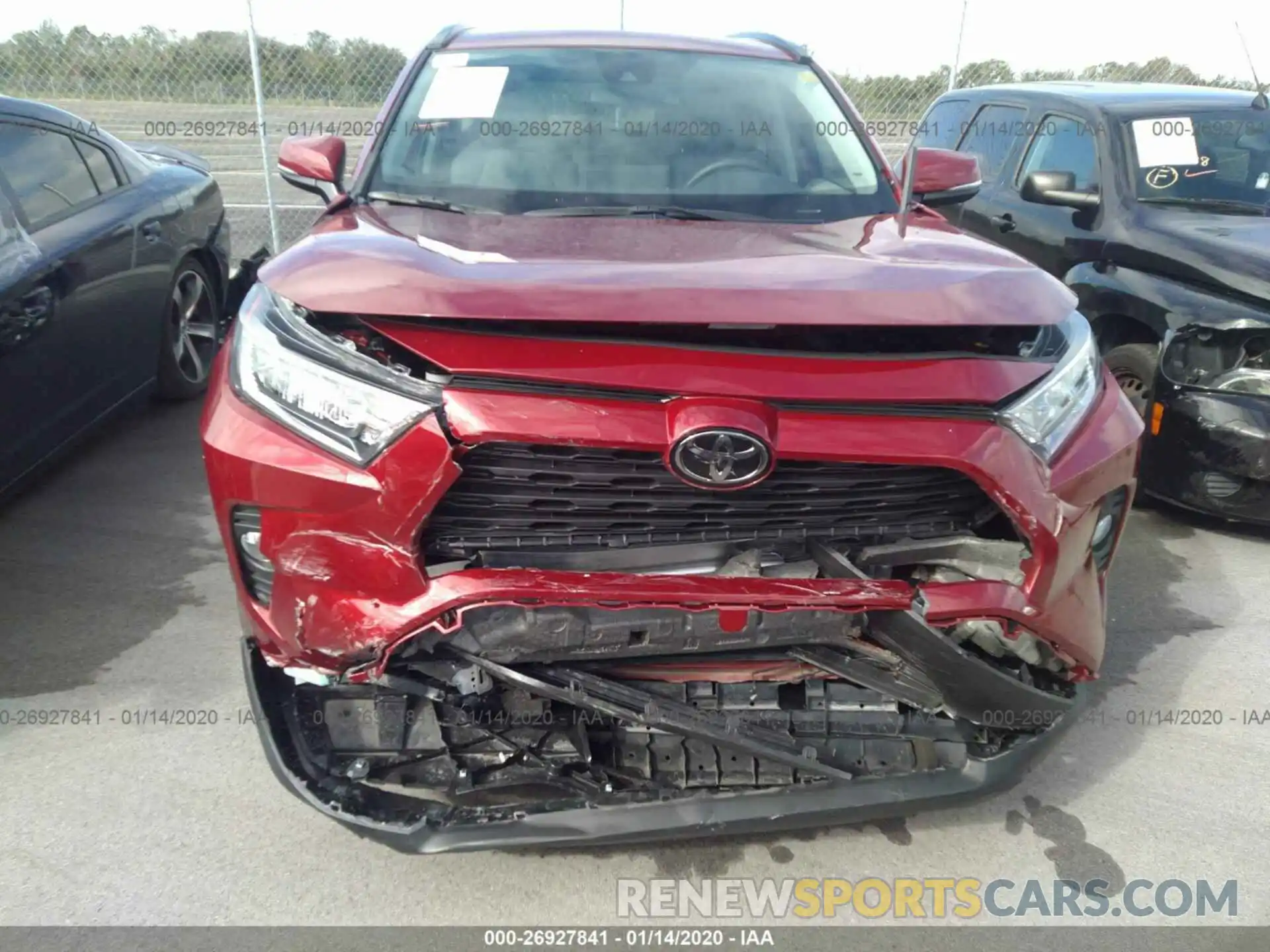 6 Photograph of a damaged car 2T3C1RFV3KW046387 TOYOTA RAV4 2019