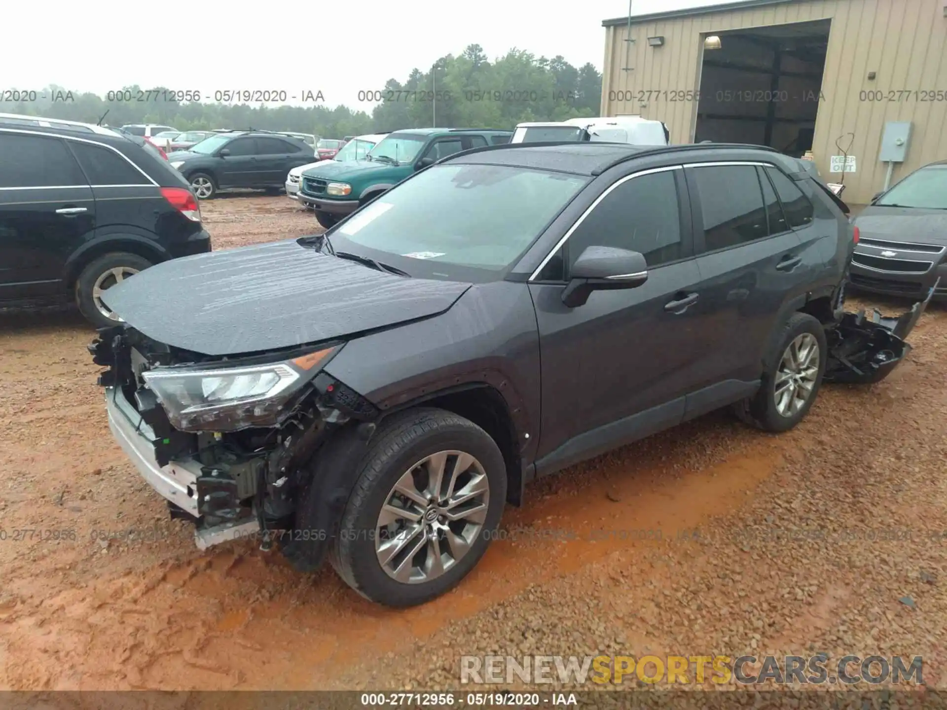 2 Photograph of a damaged car 2T3C1RFV3KW052500 TOYOTA RAV4 2019