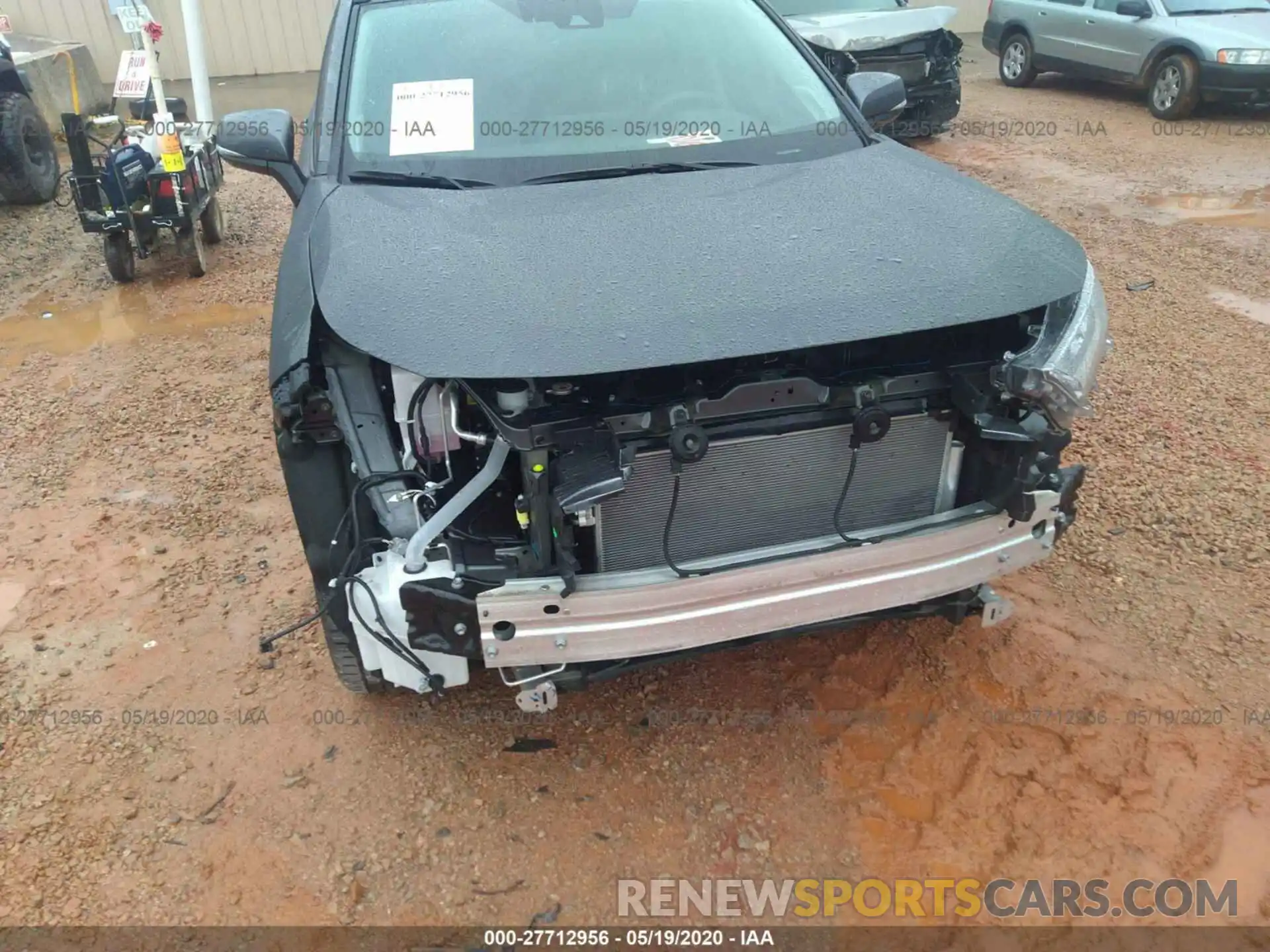 6 Photograph of a damaged car 2T3C1RFV3KW052500 TOYOTA RAV4 2019