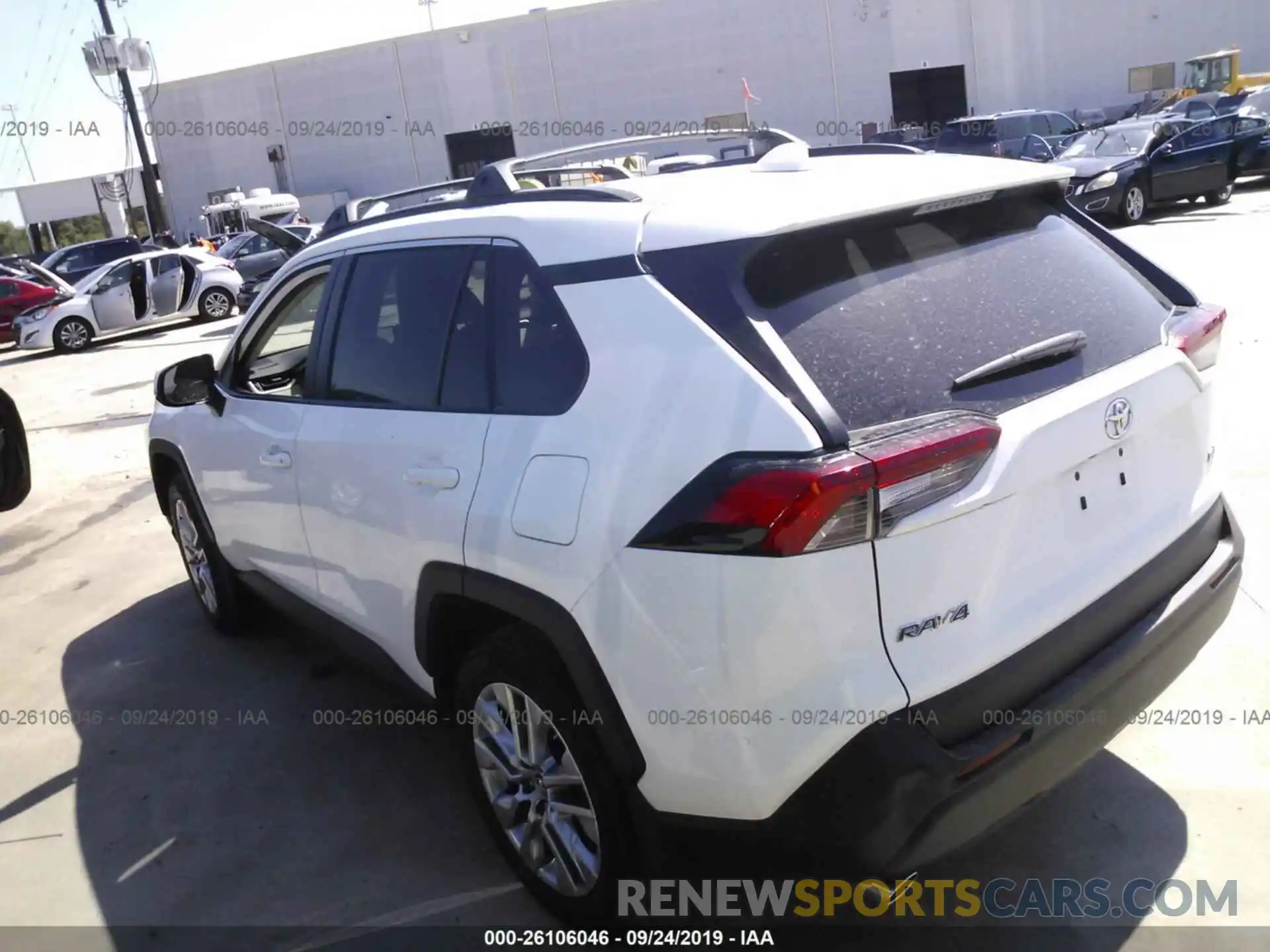 3 Photograph of a damaged car 2T3C1RFV4KW004990 TOYOTA RAV4 2019