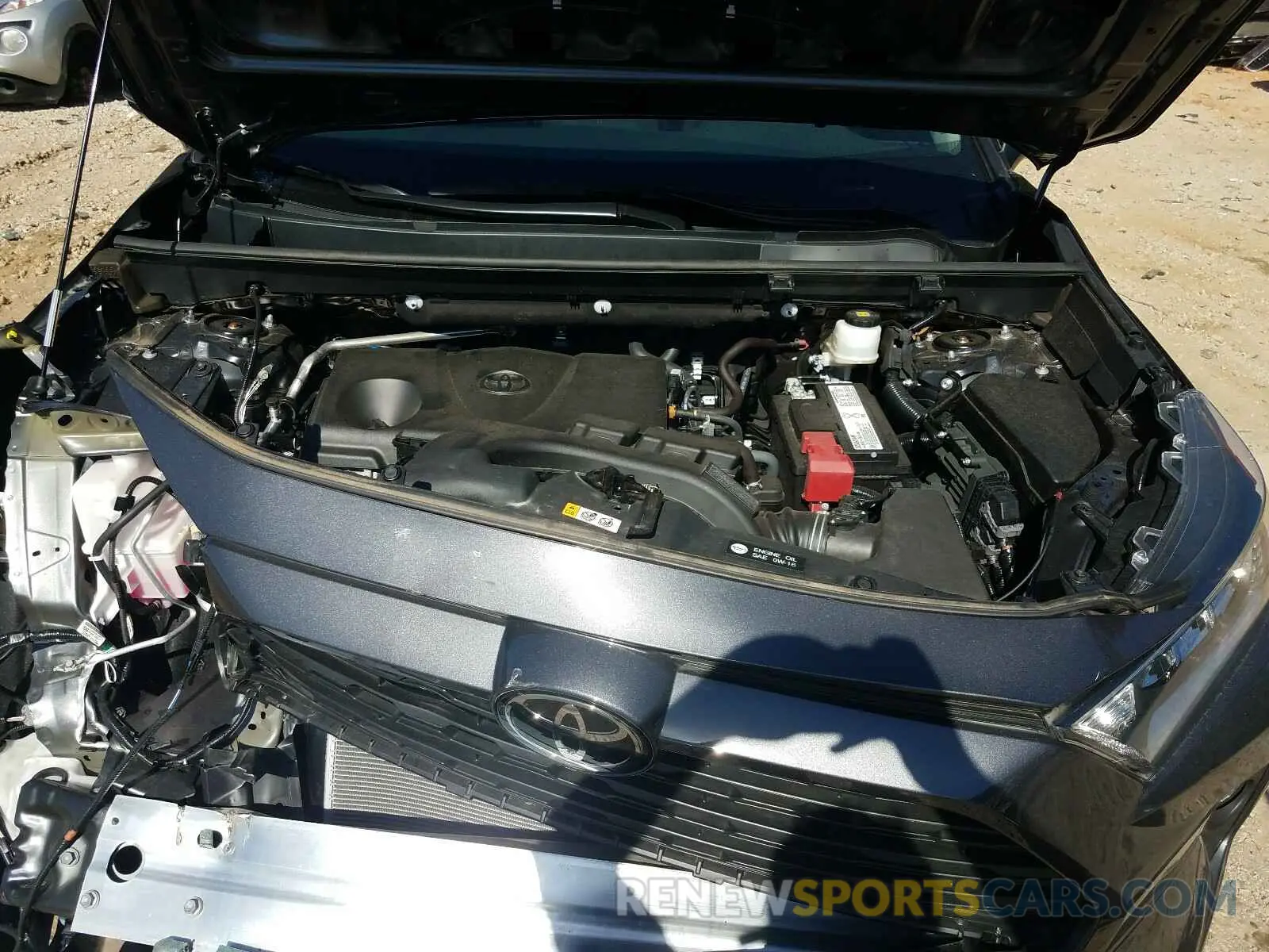 7 Photograph of a damaged car 2T3C1RFV4KW051226 TOYOTA RAV4 2019