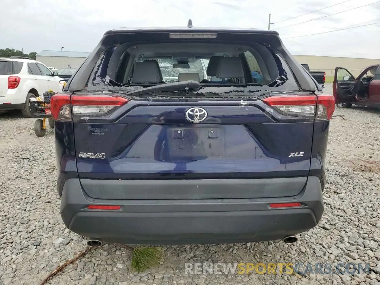 6 Photograph of a damaged car 2T3C1RFV4KW052022 TOYOTA RAV4 2019