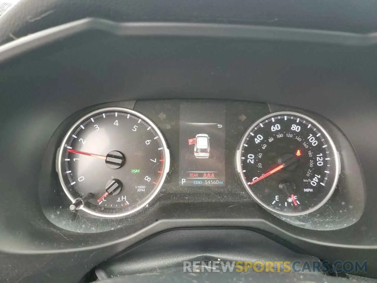 9 Photograph of a damaged car 2T3C1RFV4KW052022 TOYOTA RAV4 2019