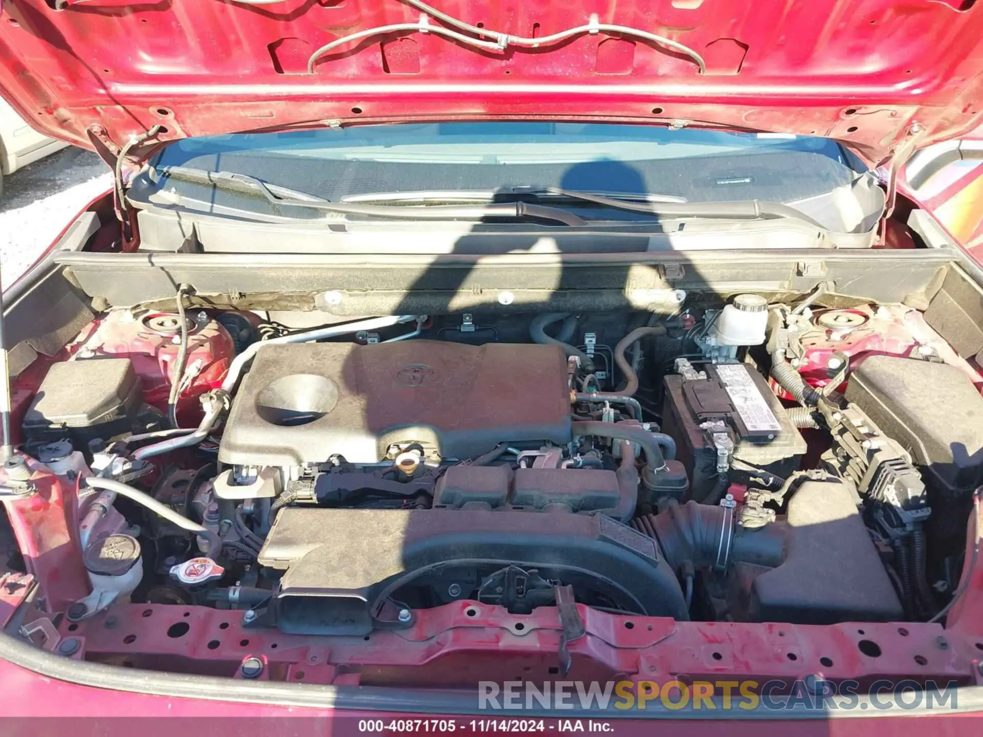 10 Photograph of a damaged car 2T3C1RFV4KW056202 TOYOTA RAV4 2019