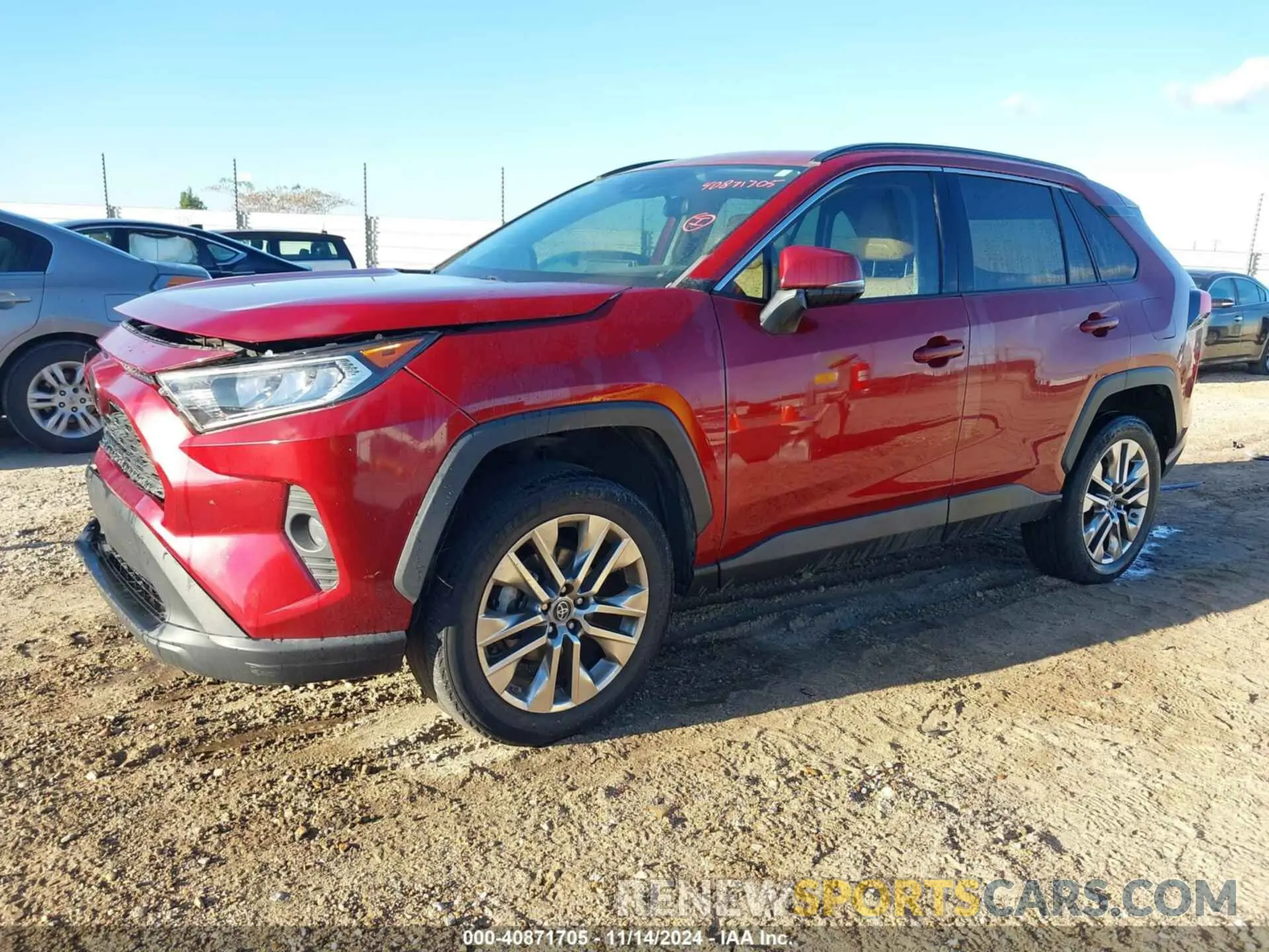 2 Photograph of a damaged car 2T3C1RFV4KW056202 TOYOTA RAV4 2019