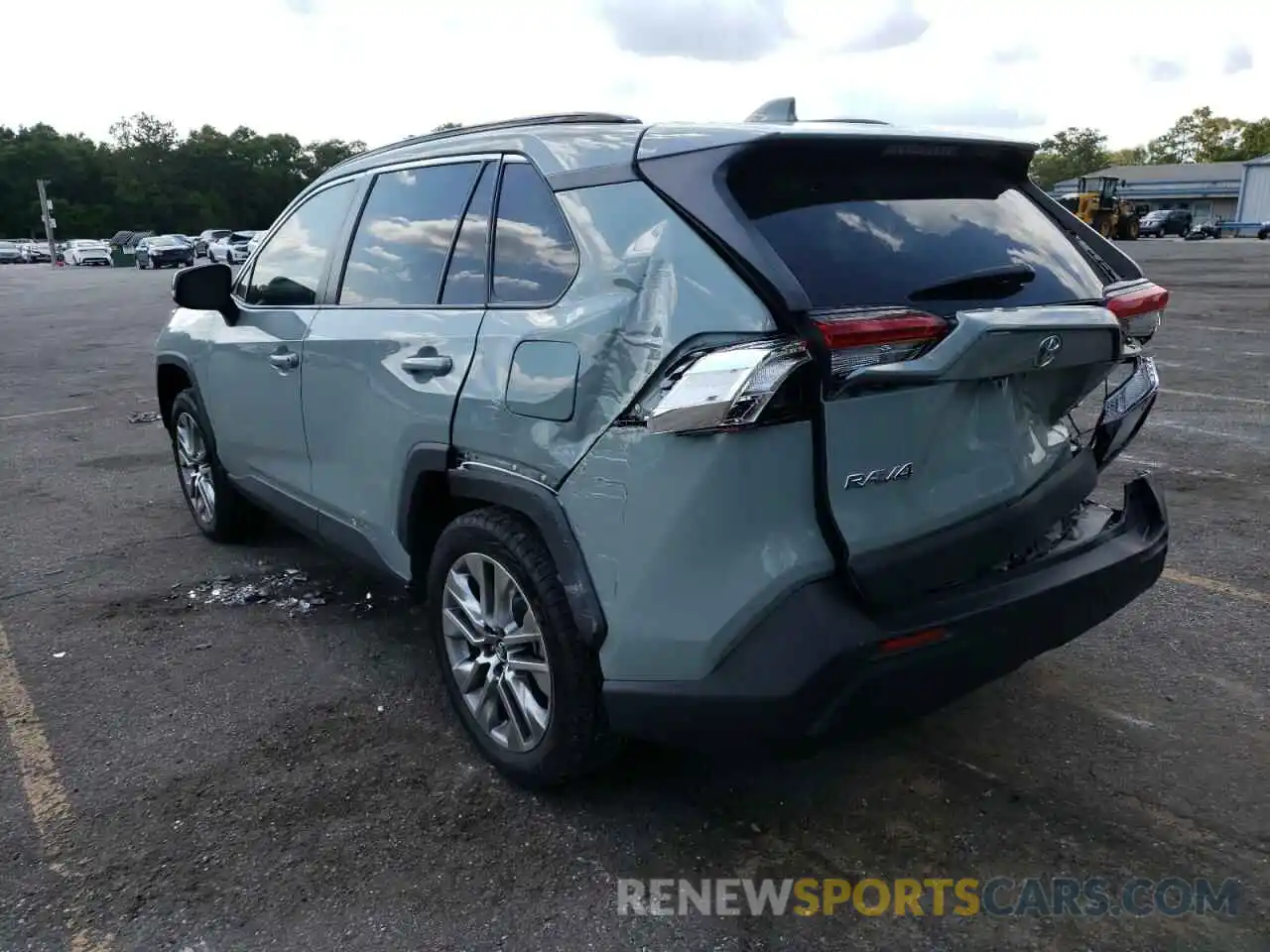 3 Photograph of a damaged car 2T3C1RFV5KC001405 TOYOTA RAV4 2019