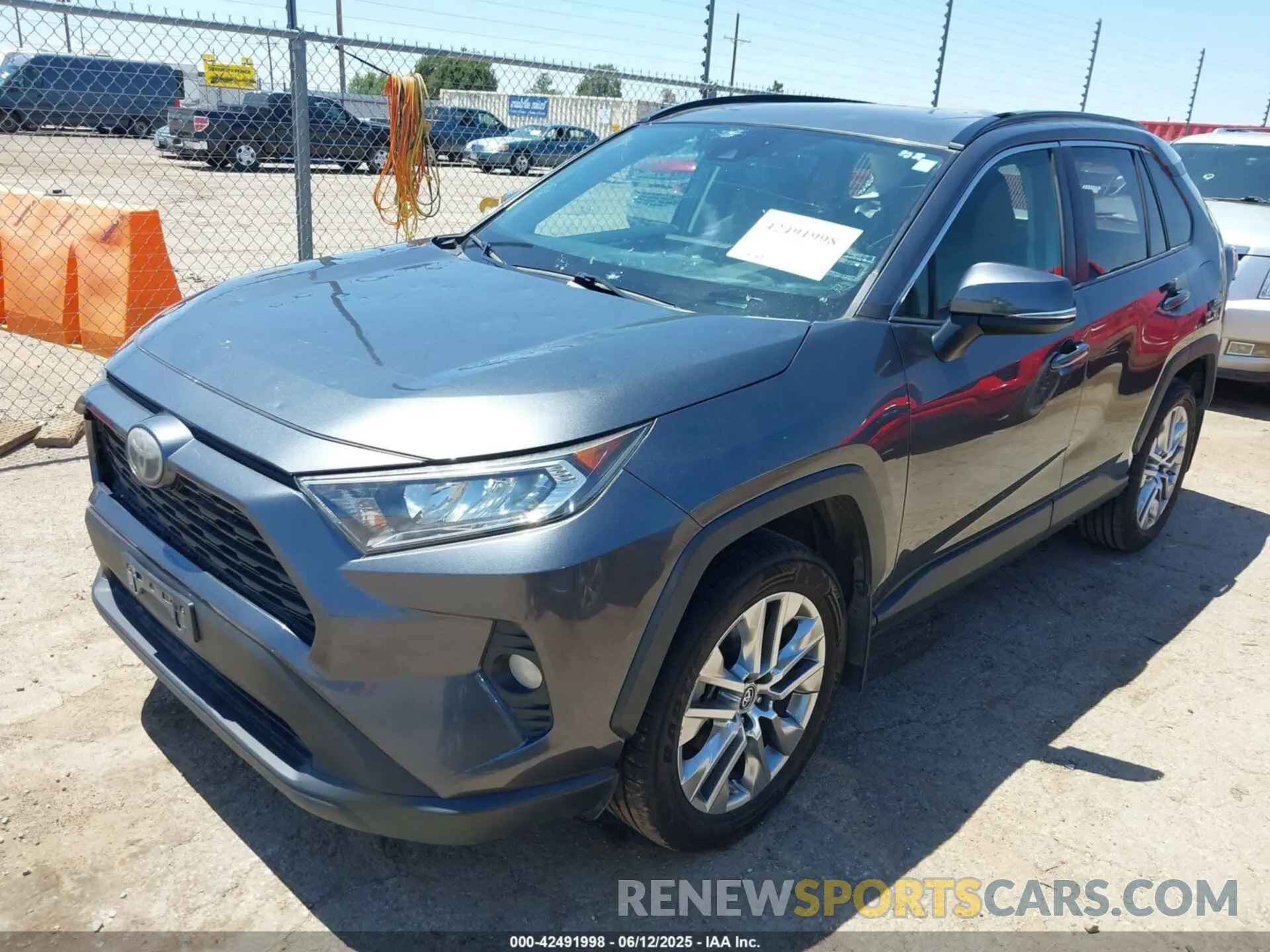 2 Photograph of a damaged car 2T3C1RFV5KC002988 TOYOTA RAV4 2019