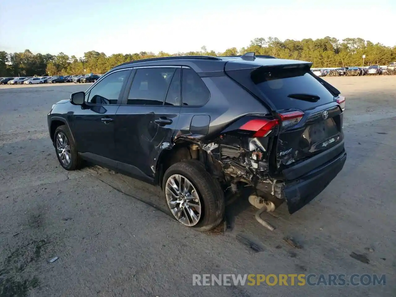 2 Photograph of a damaged car 2T3C1RFV5KC013327 TOYOTA RAV4 2019