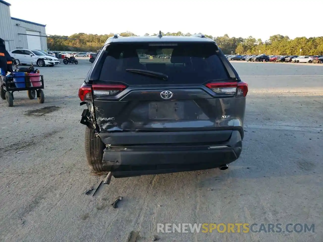 6 Photograph of a damaged car 2T3C1RFV5KC013327 TOYOTA RAV4 2019