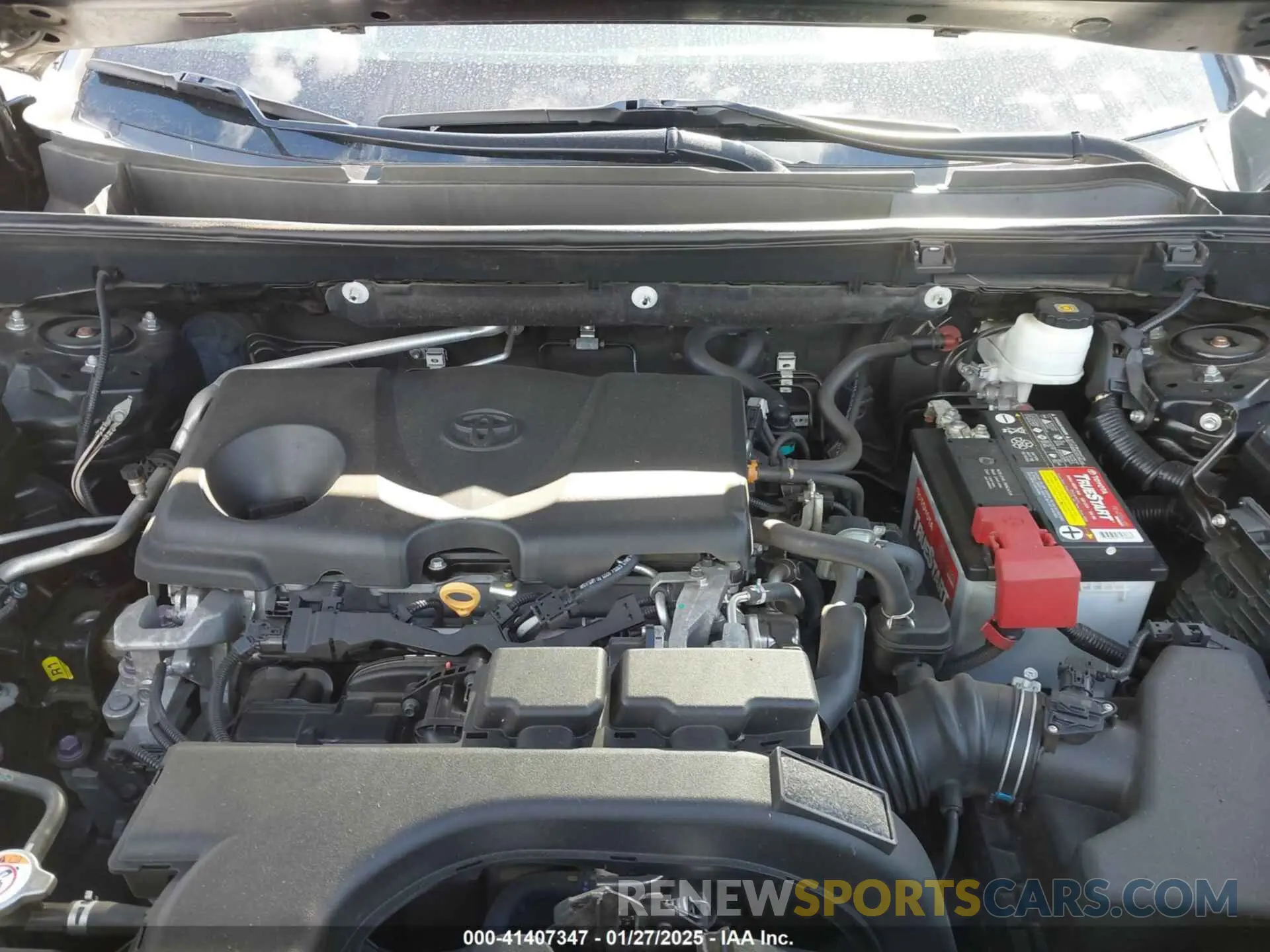 10 Photograph of a damaged car 2T3C1RFV5KC023727 TOYOTA RAV4 2019