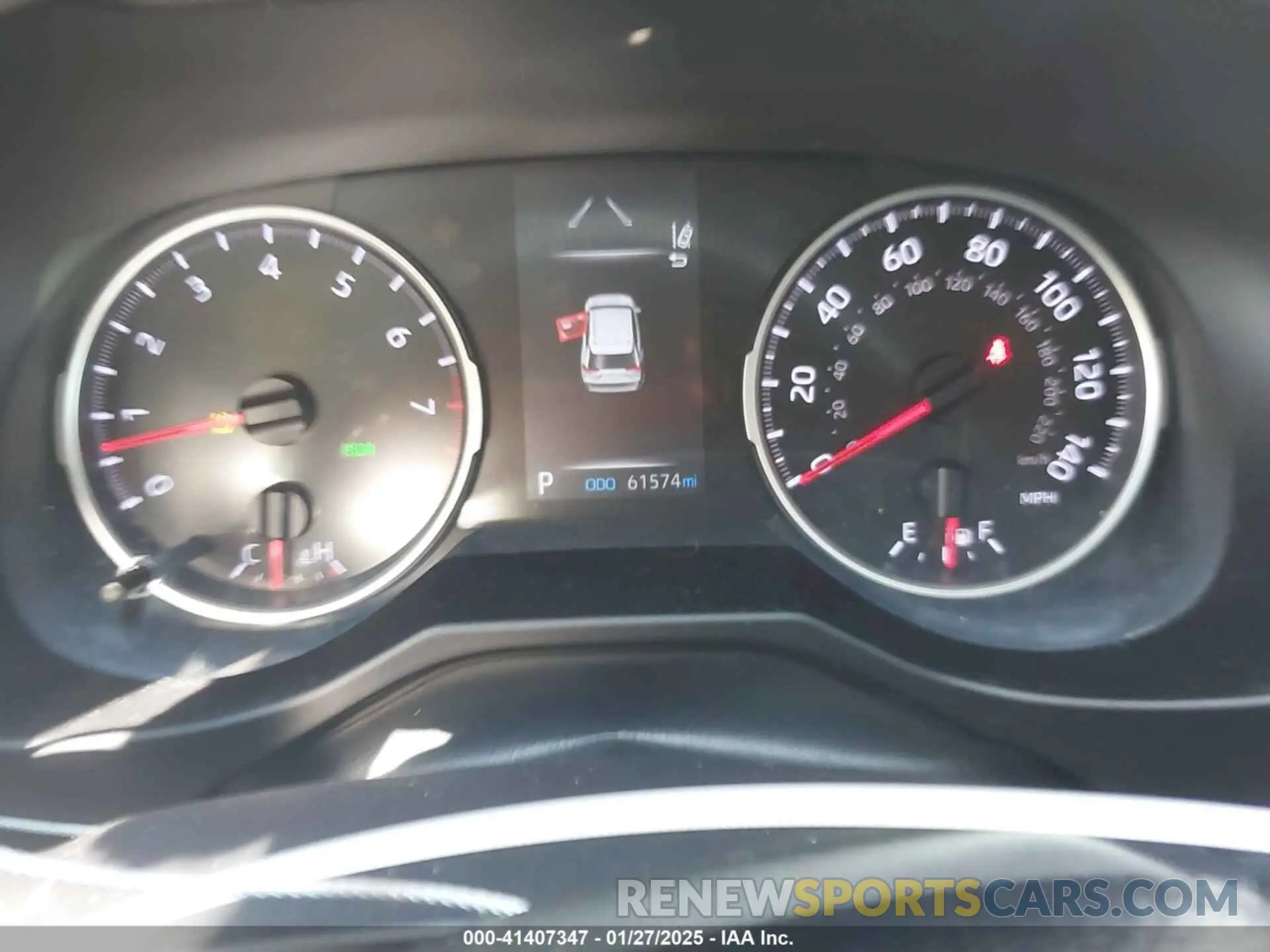 7 Photograph of a damaged car 2T3C1RFV5KC023727 TOYOTA RAV4 2019