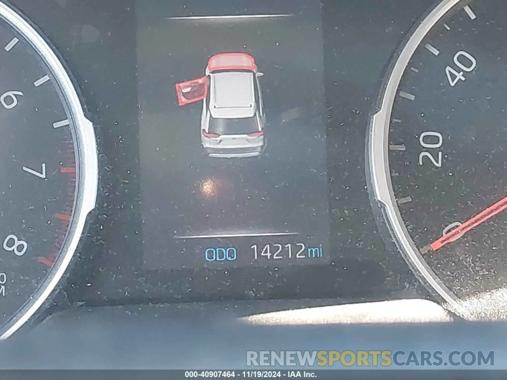 7 Photograph of a damaged car 2T3C1RFV5KW031180 TOYOTA RAV4 2019