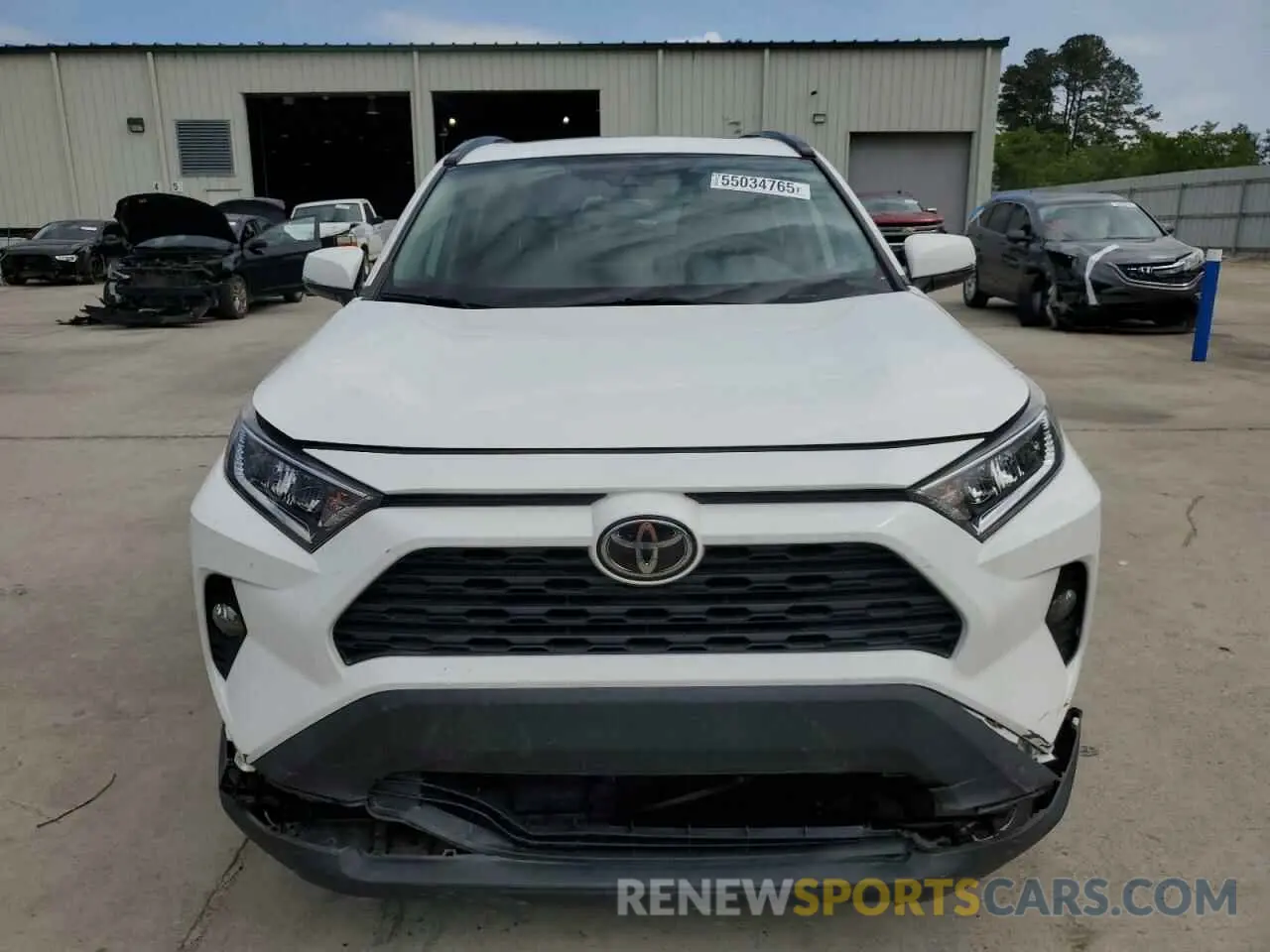 5 Photograph of a damaged car 2T3C1RFV5KW056435 TOYOTA RAV4 2019