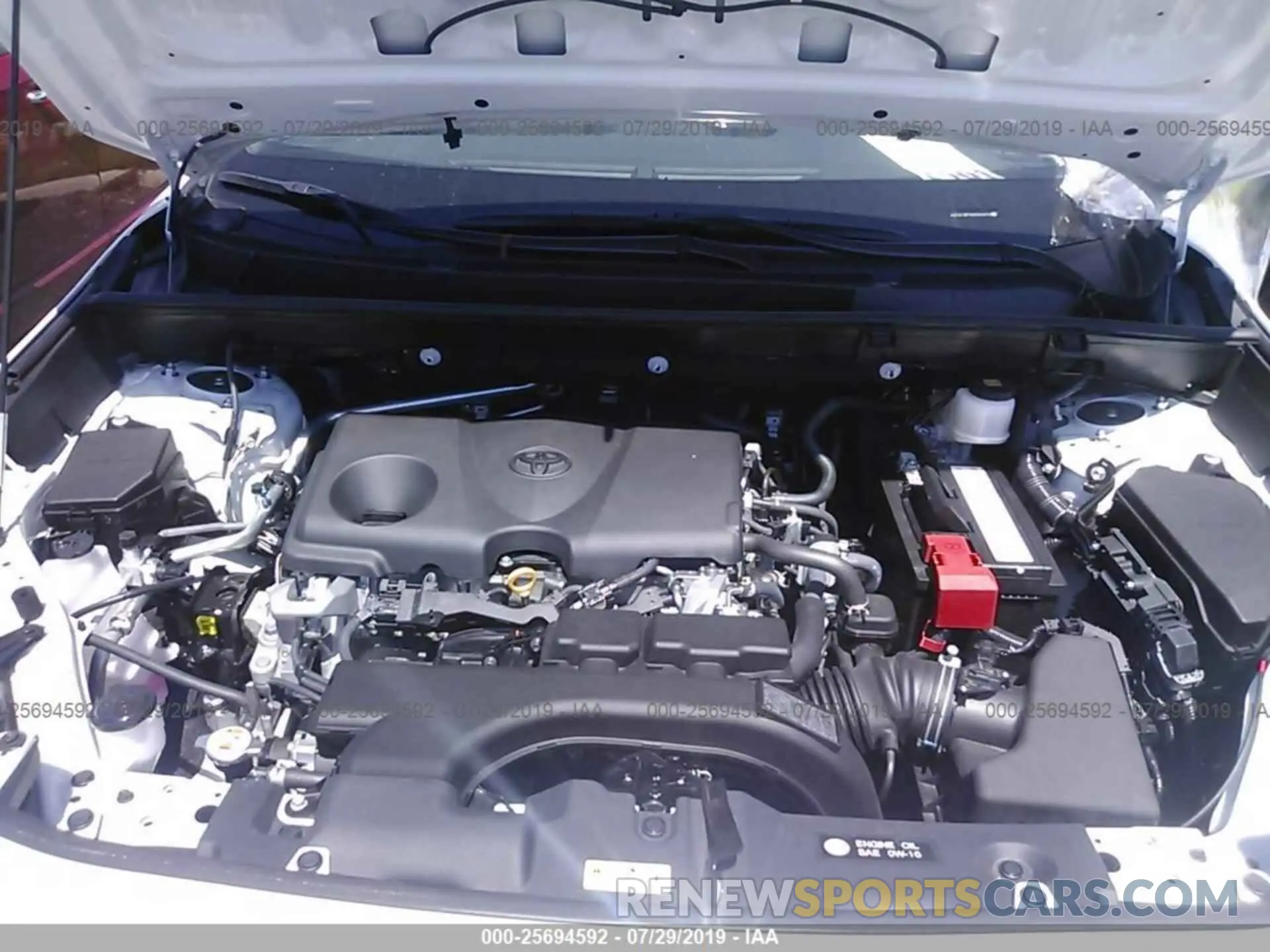 10 Photograph of a damaged car 2T3C1RFV6KC004619 TOYOTA RAV4 2019