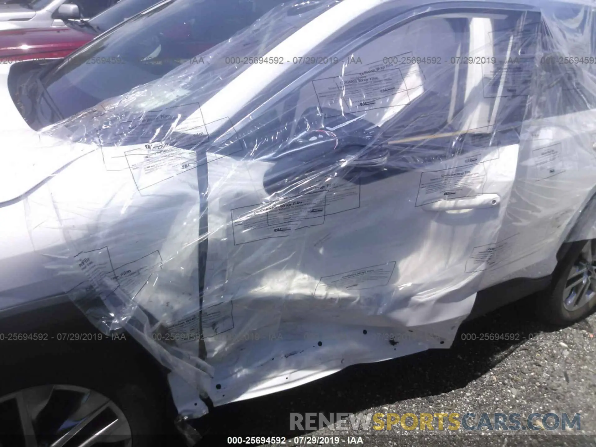 6 Photograph of a damaged car 2T3C1RFV6KC004619 TOYOTA RAV4 2019
