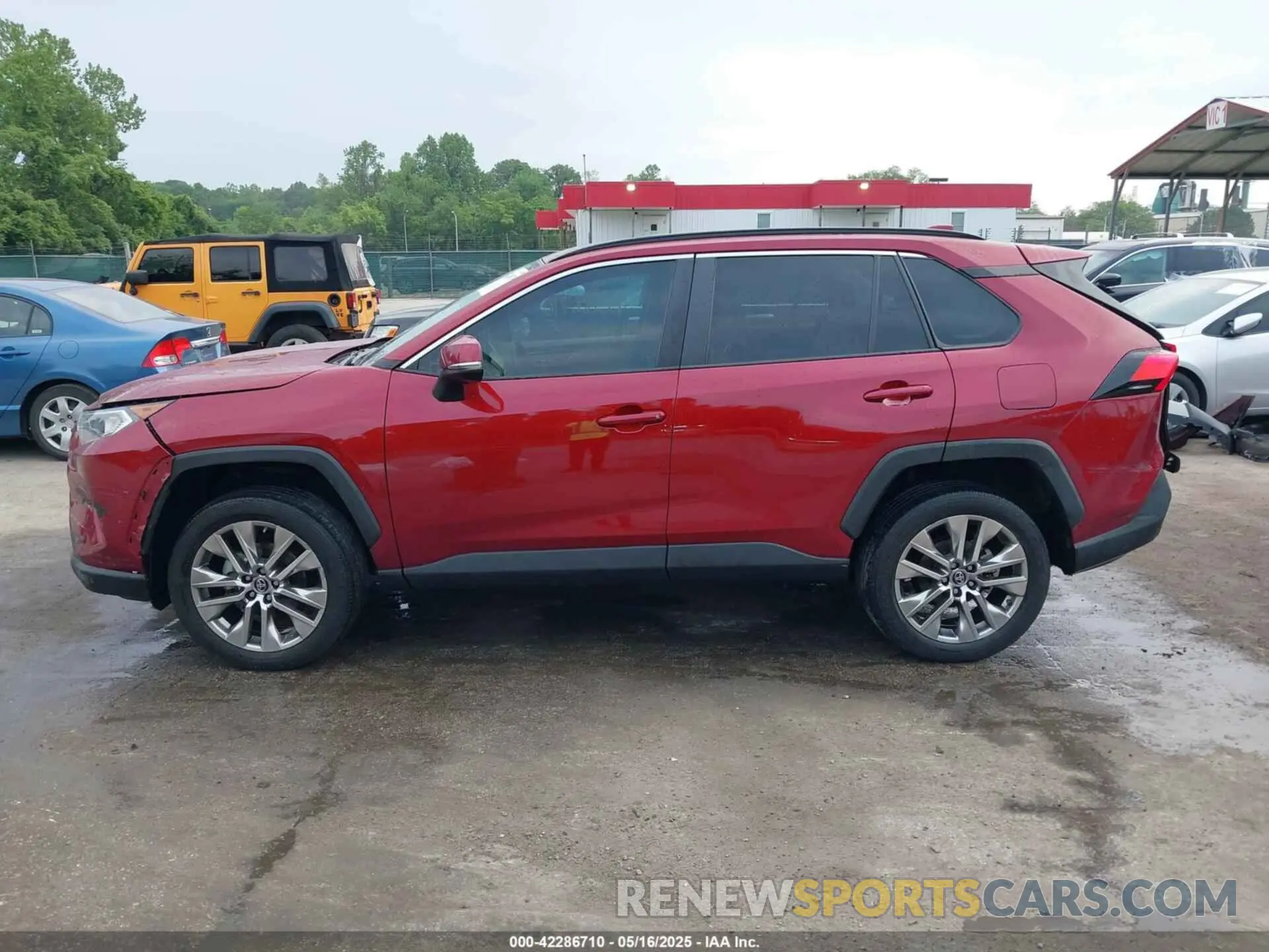 14 Photograph of a damaged car 2T3C1RFV6KW046206 TOYOTA RAV4 2019
