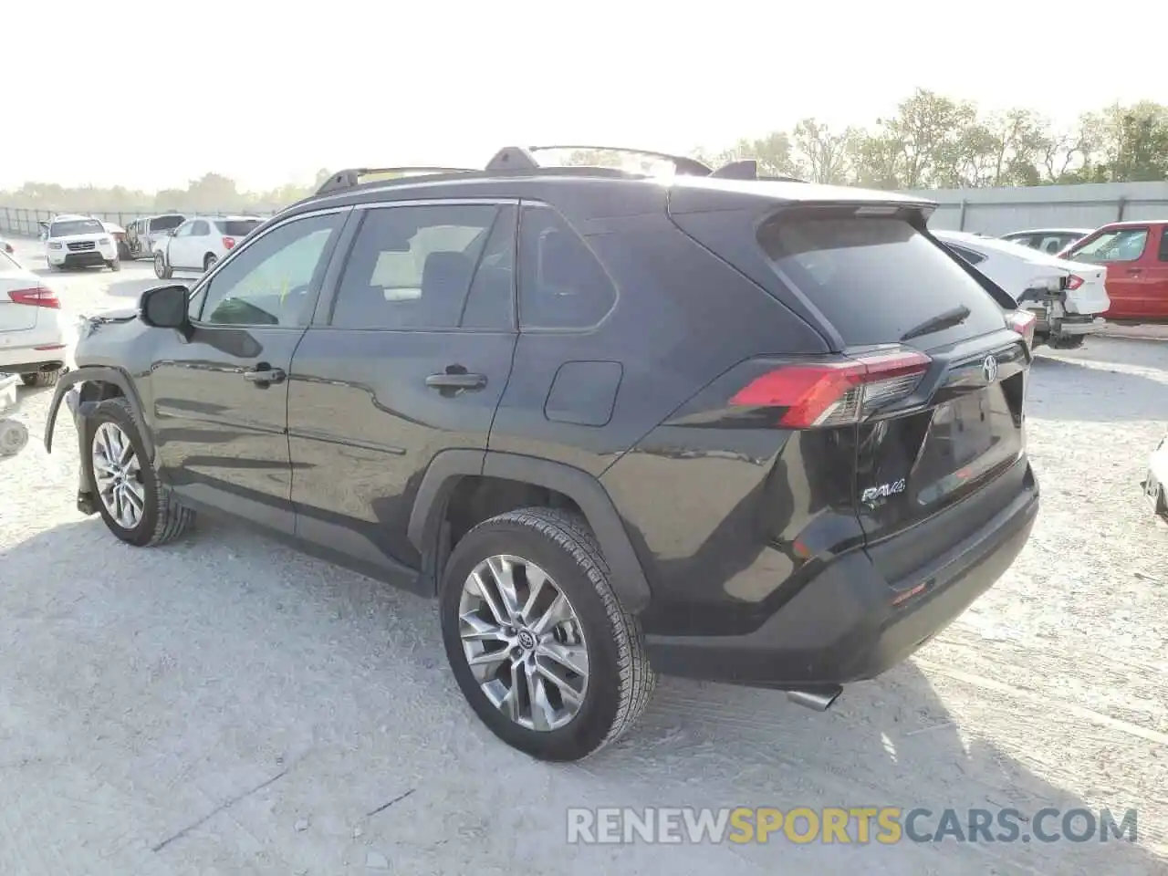 3 Photograph of a damaged car 2T3C1RFV7KC007741 TOYOTA RAV4 2019