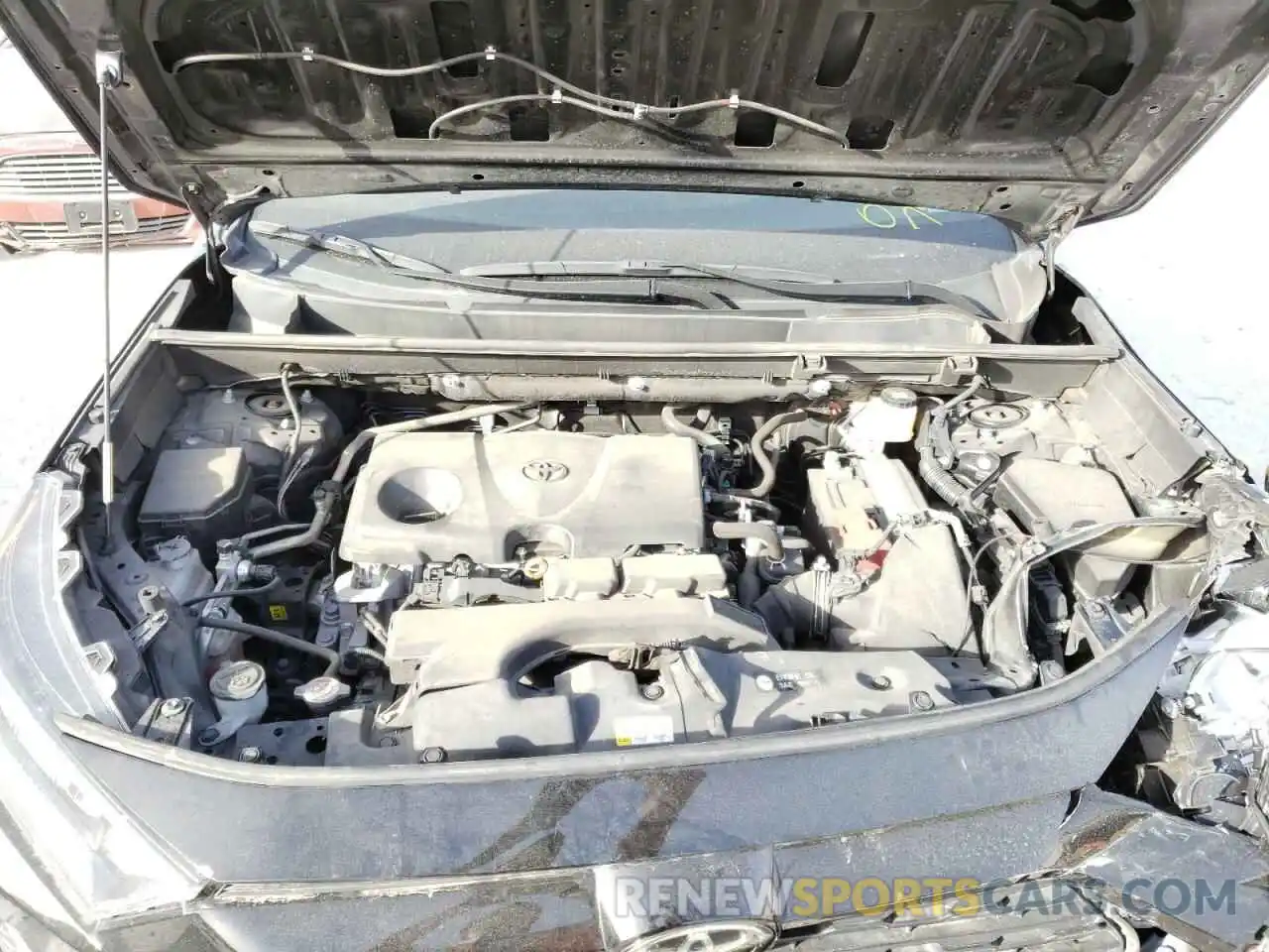 7 Photograph of a damaged car 2T3C1RFV7KC007741 TOYOTA RAV4 2019