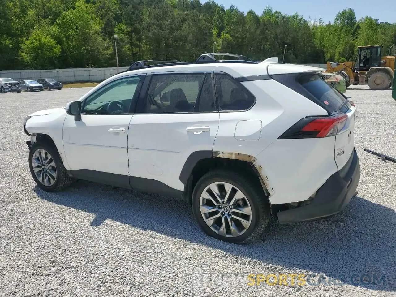 2 Photograph of a damaged car 2T3C1RFV7KC021848 TOYOTA RAV4 2019