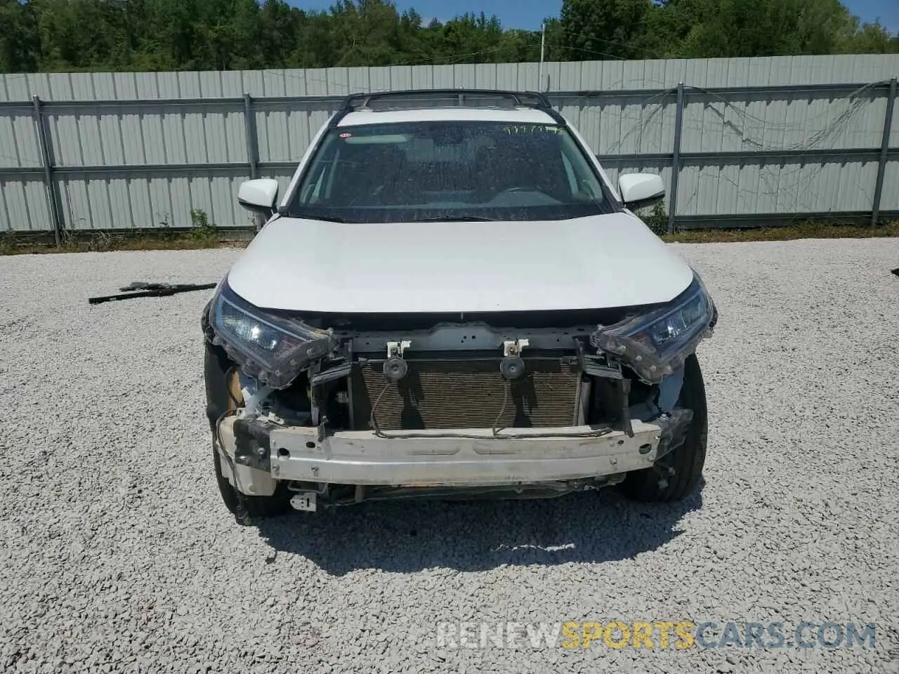 5 Photograph of a damaged car 2T3C1RFV7KC021848 TOYOTA RAV4 2019