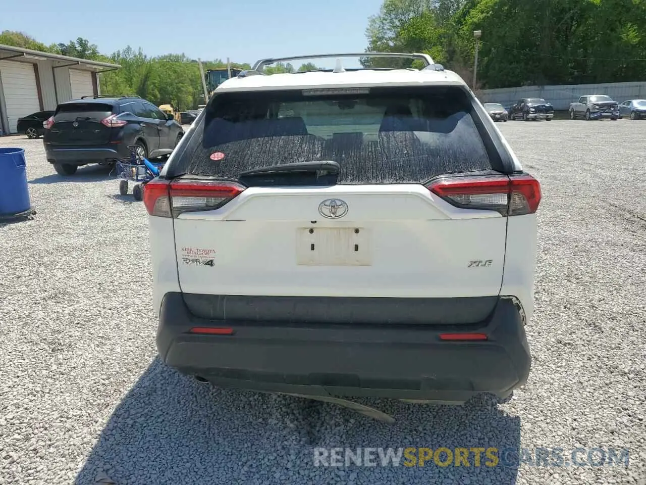 6 Photograph of a damaged car 2T3C1RFV7KC021848 TOYOTA RAV4 2019