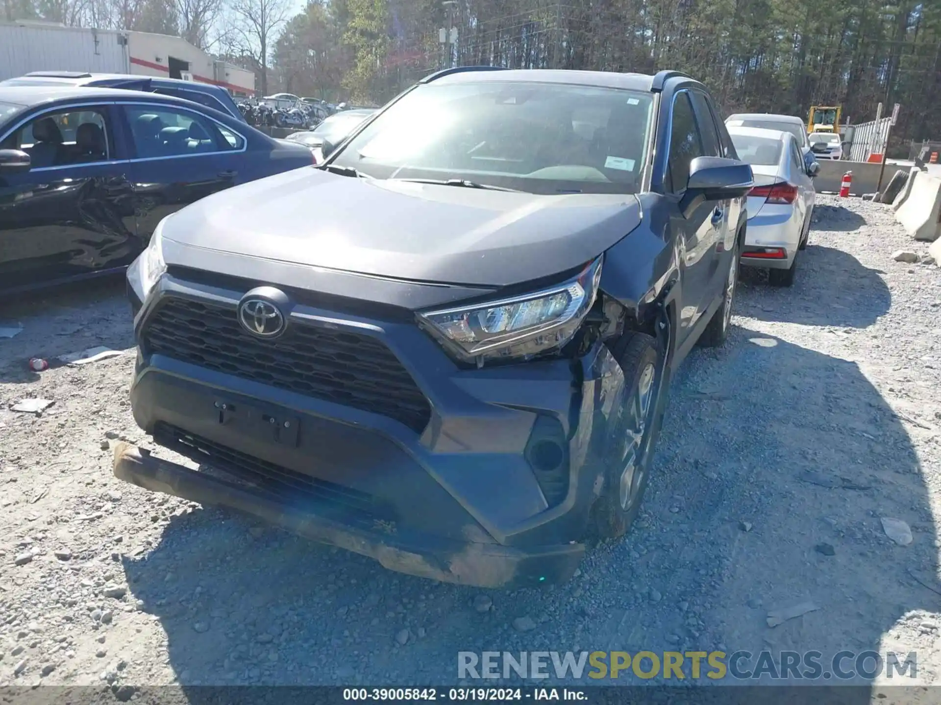 6 Photograph of a damaged car 2T3C1RFV7KW001338 TOYOTA RAV4 2019