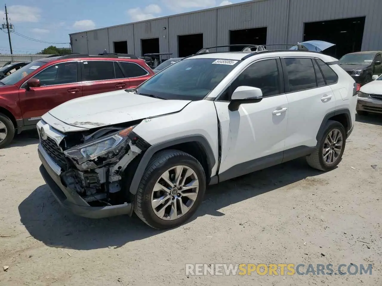 1 Photograph of a damaged car 2T3C1RFV7KW003994 TOYOTA RAV4 2019
