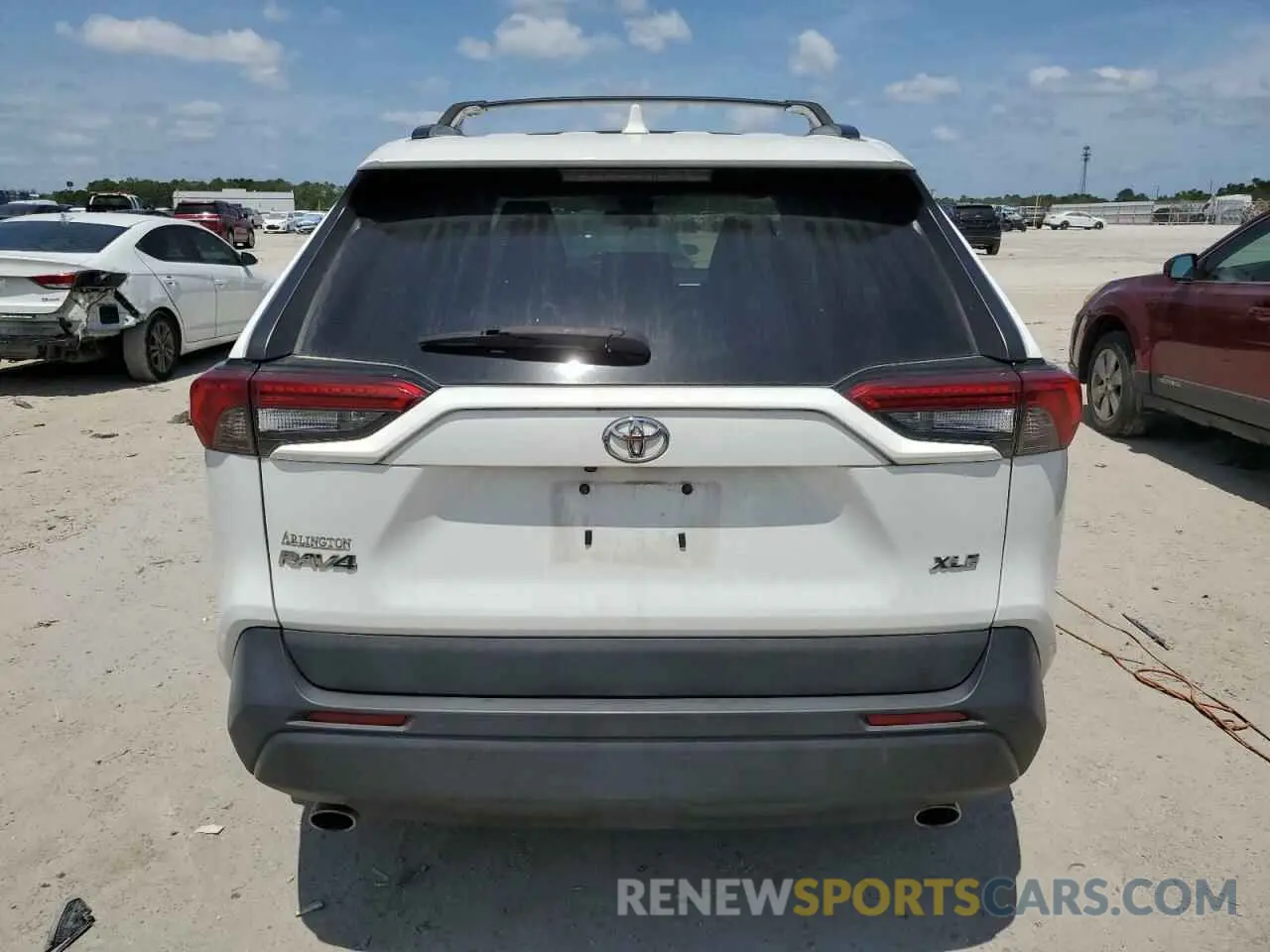 6 Photograph of a damaged car 2T3C1RFV7KW003994 TOYOTA RAV4 2019