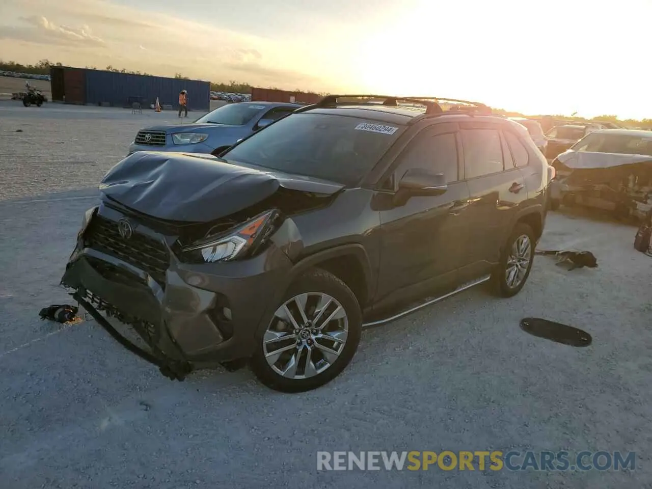 1 Photograph of a damaged car 2T3C1RFV7KW040611 TOYOTA RAV4 2019