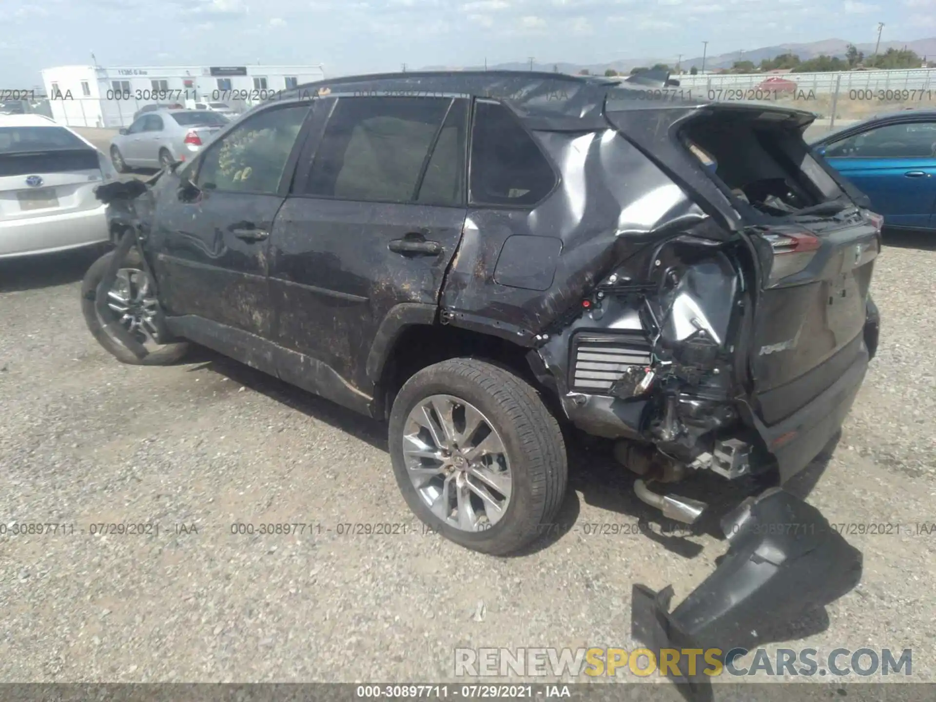 3 Photograph of a damaged car 2T3C1RFV8KC002273 TOYOTA RAV4 2019