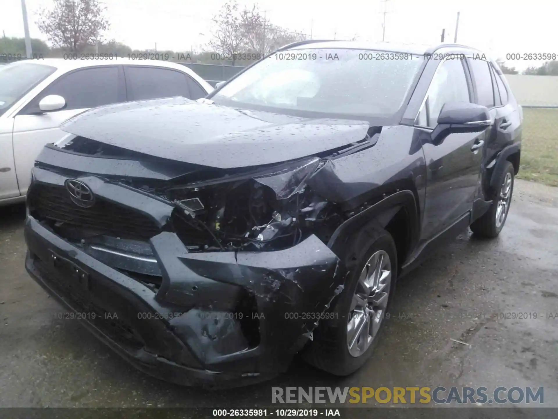 2 Photograph of a damaged car 2T3C1RFV8KC019011 TOYOTA RAV4 2019