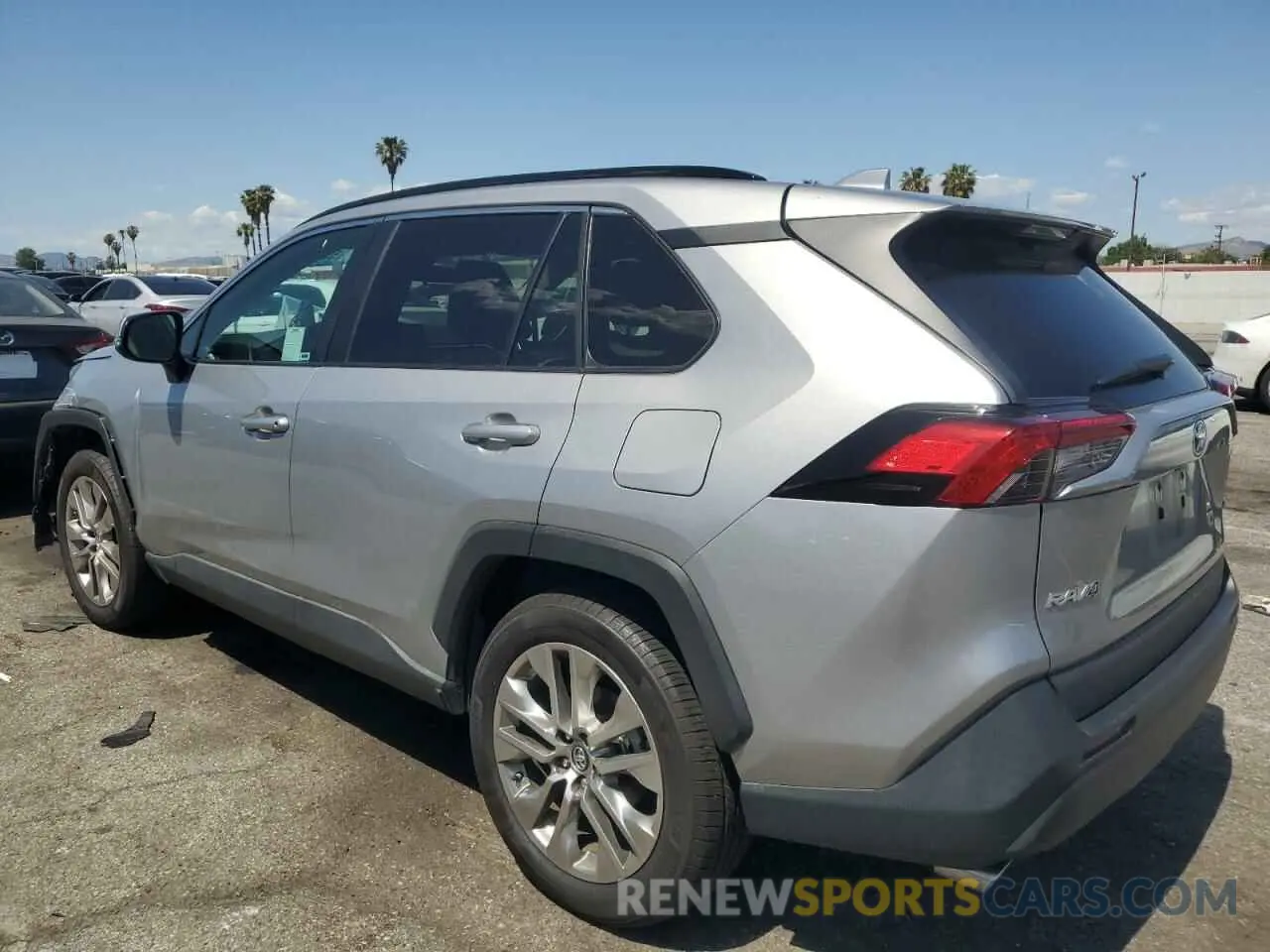 2 Photograph of a damaged car 2T3C1RFV8KC024743 TOYOTA RAV4 2019