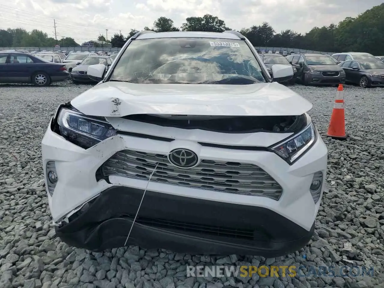 5 Photograph of a damaged car 2T3C1RFV8KW004328 TOYOTA RAV4 2019