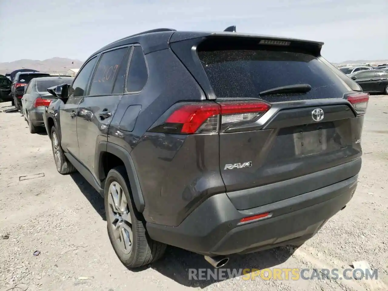 3 Photograph of a damaged car 2T3C1RFV8KW006404 TOYOTA RAV4 2019