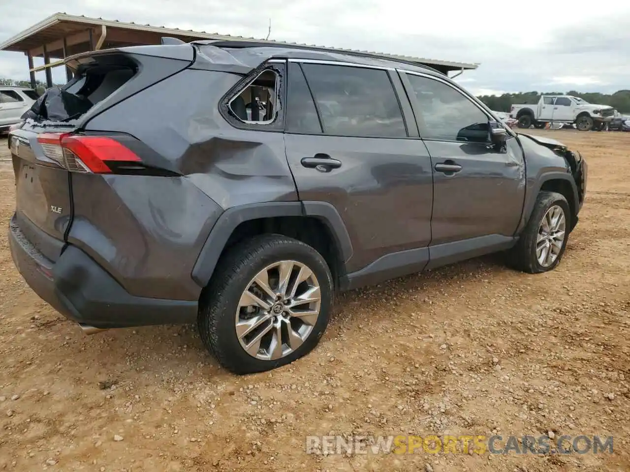 3 Photograph of a damaged car 2T3C1RFV8KW011621 TOYOTA RAV4 2019