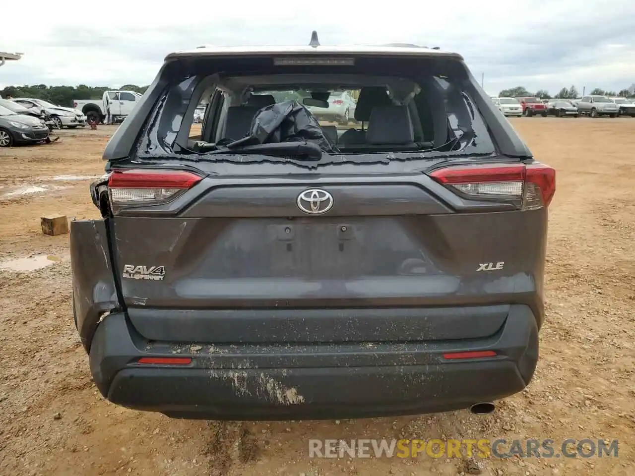 6 Photograph of a damaged car 2T3C1RFV8KW011621 TOYOTA RAV4 2019