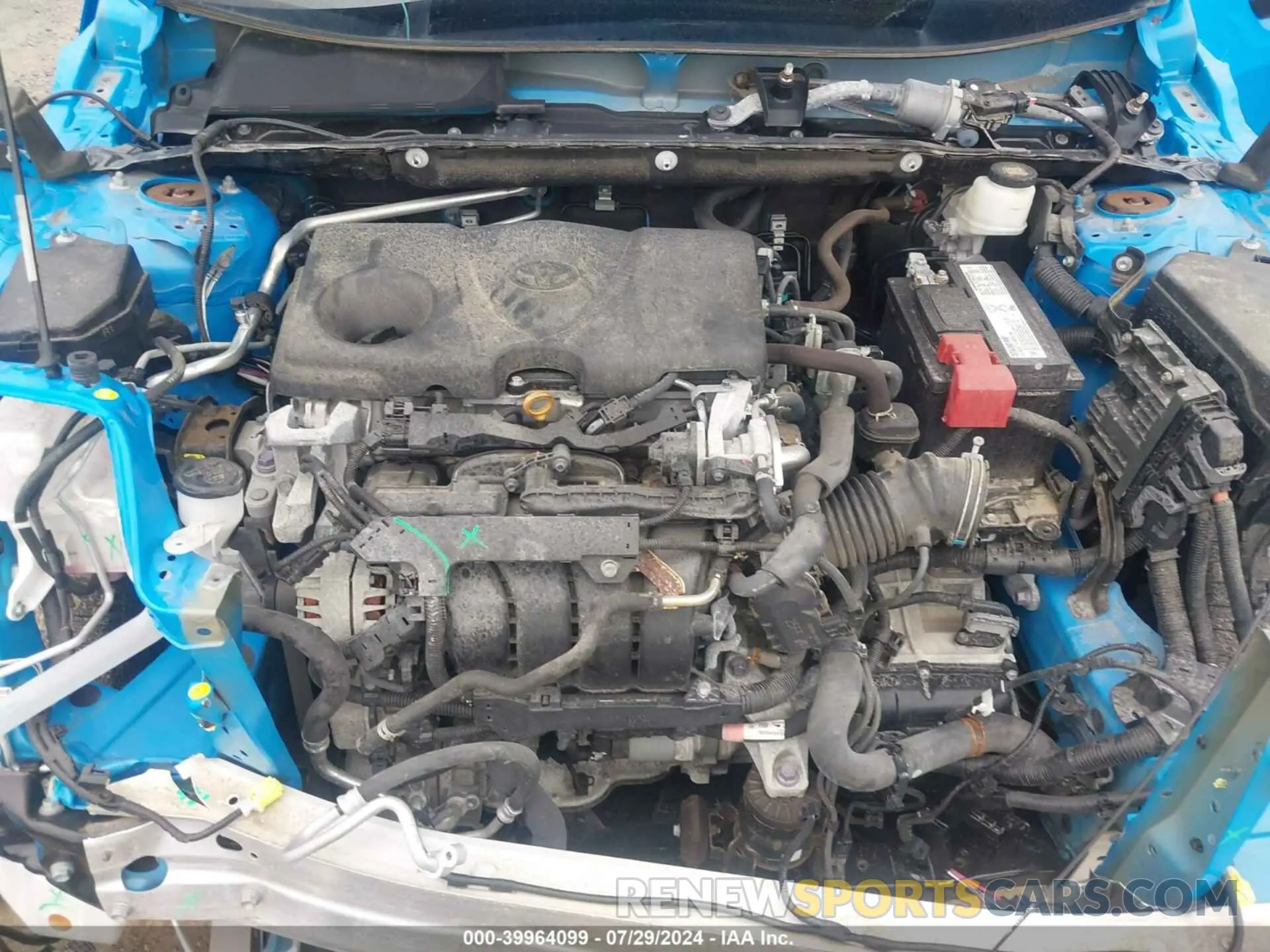 10 Photograph of a damaged car 2T3C1RFV8KW016835 TOYOTA RAV4 2019