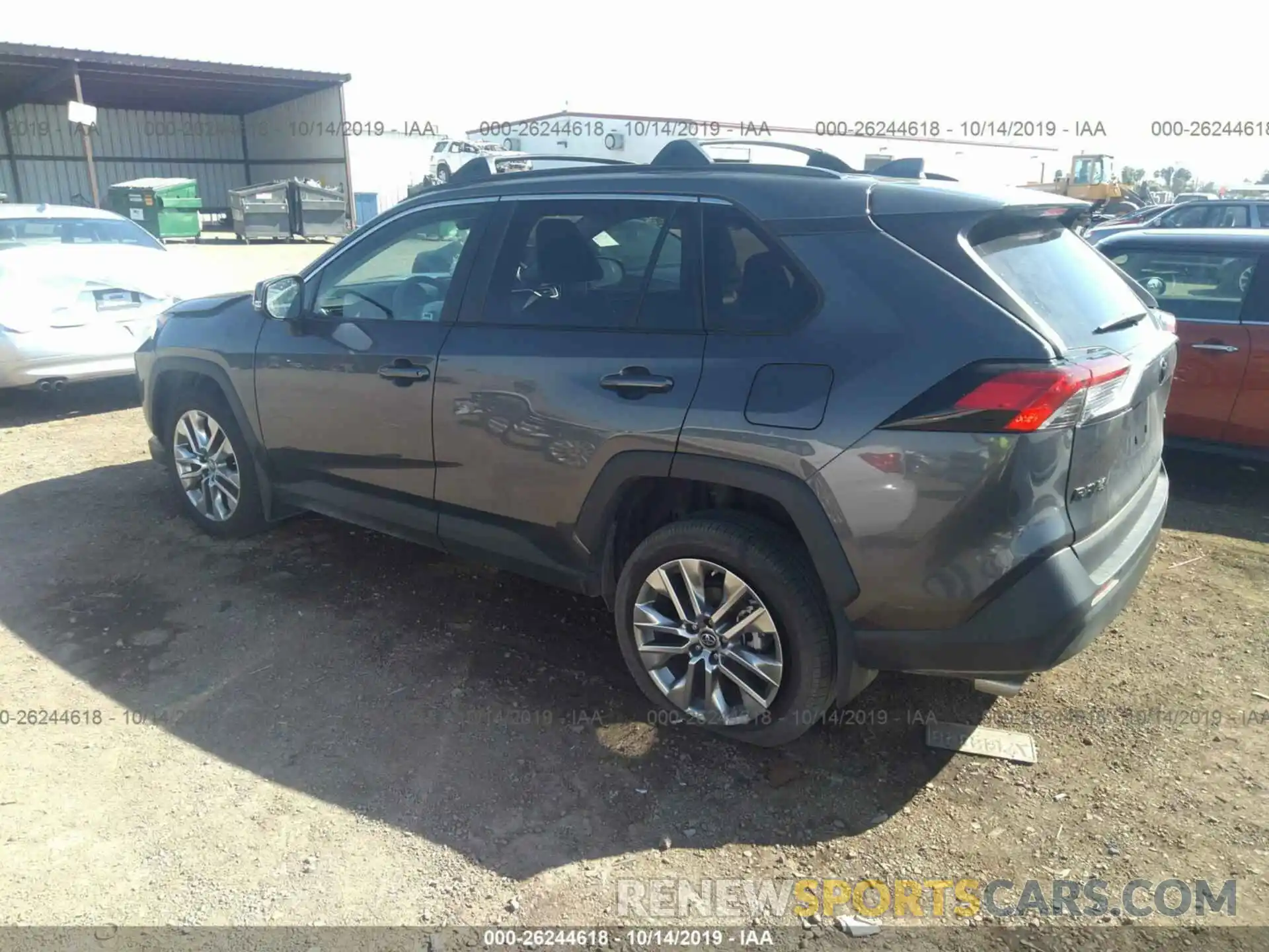 3 Photograph of a damaged car 2T3C1RFV8KW022134 TOYOTA RAV4 2019